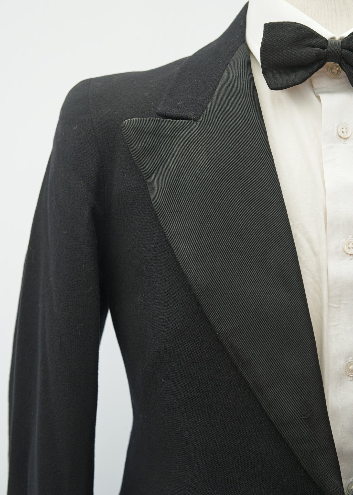 Vintage Edwardian Shawl Collar Tuxedo Dinner Jacket • 36"