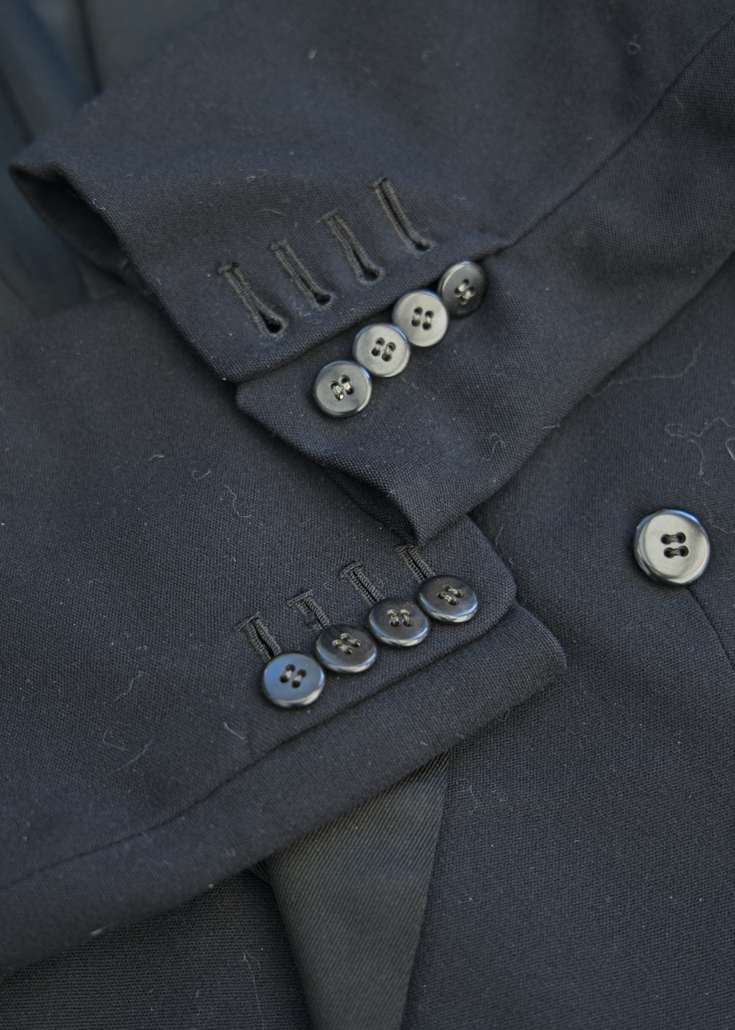 Vintage Formal Evening White Tie Tail Coat • Medals Bar Loops 36"