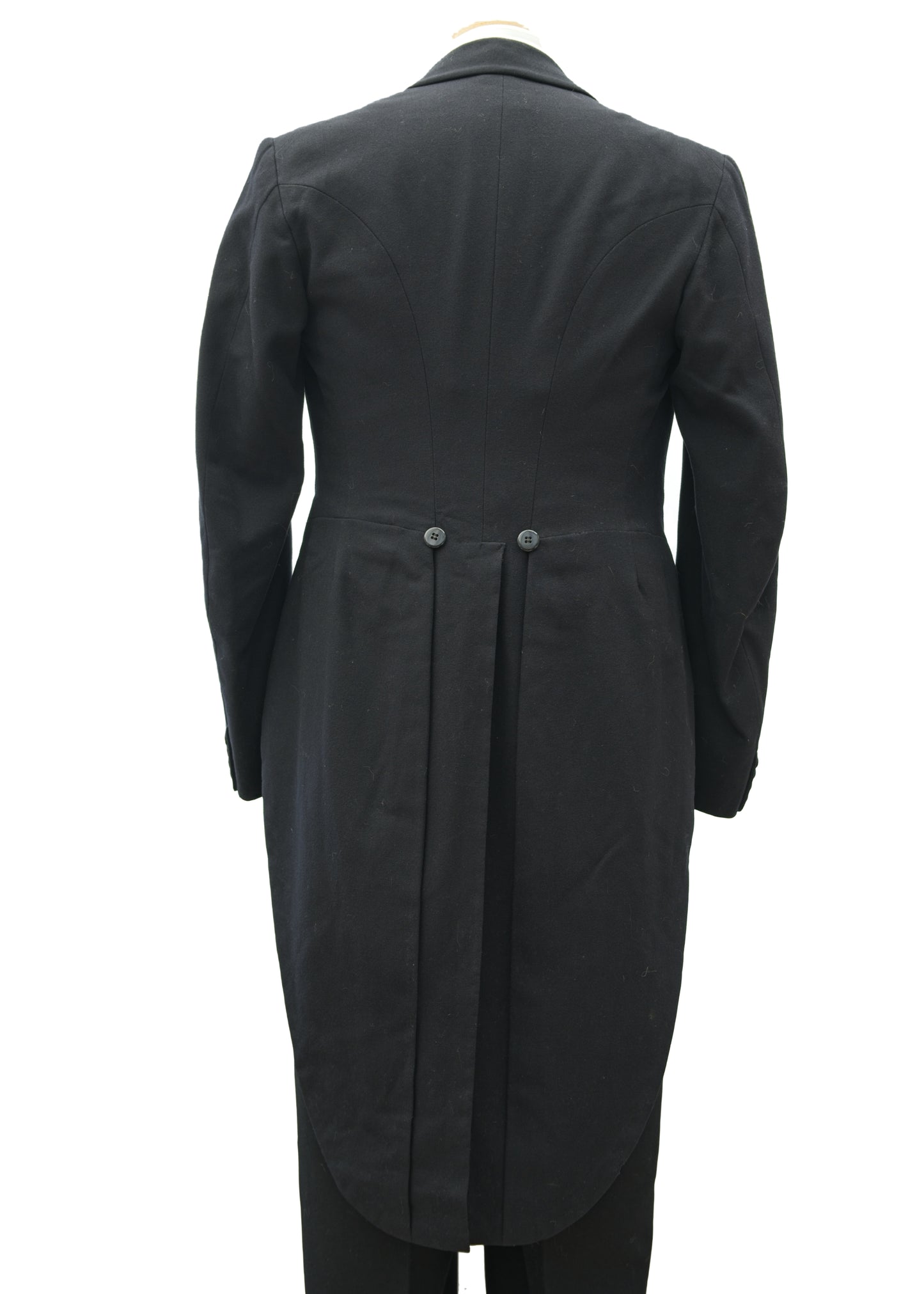 Vintage Formal Evening White Tie Tail Coat • Medals Bar Loops 36"