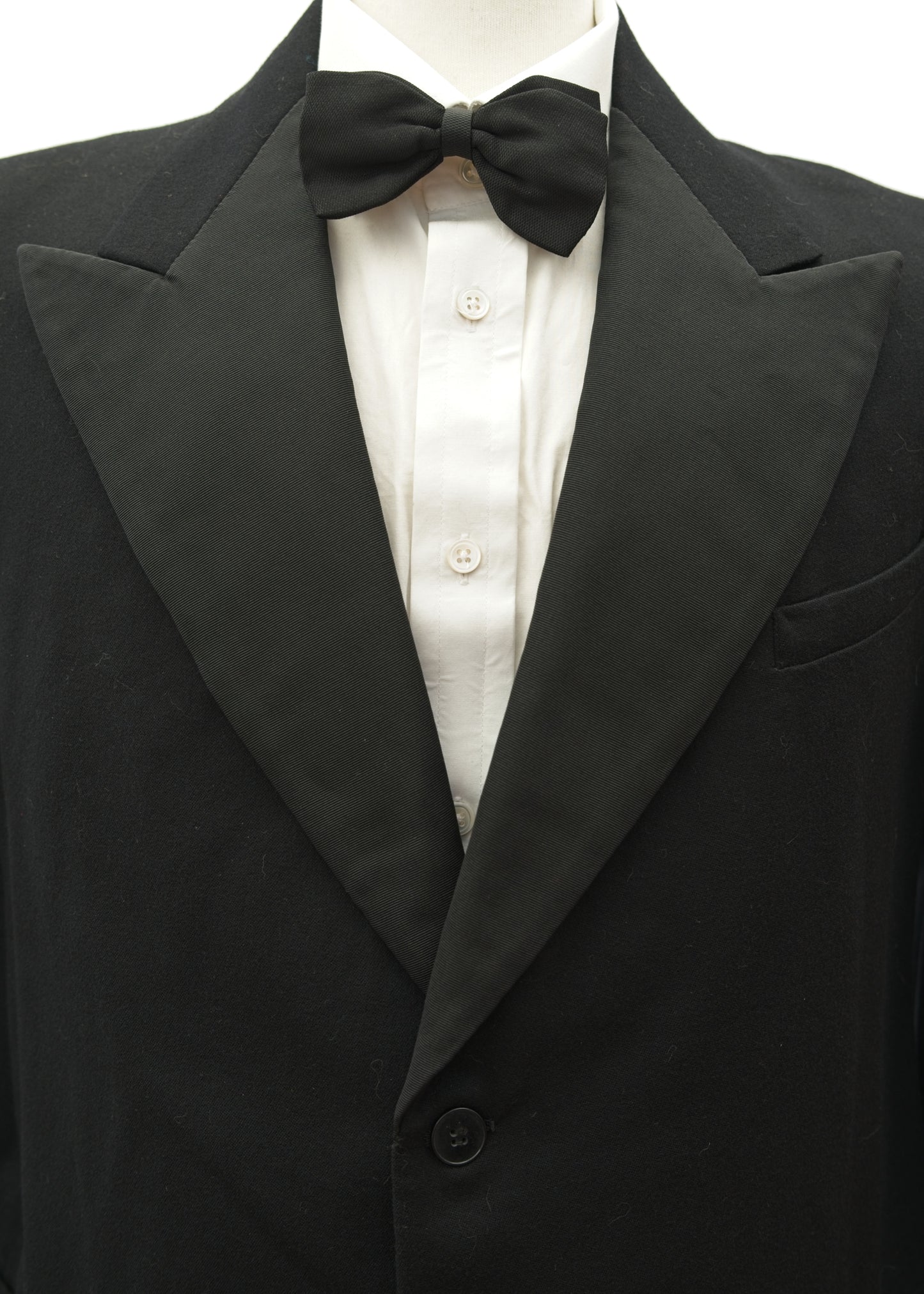 1930s Vintage Shawl Collar Tuxedo Dinner Jacket • McDowell's 38"
