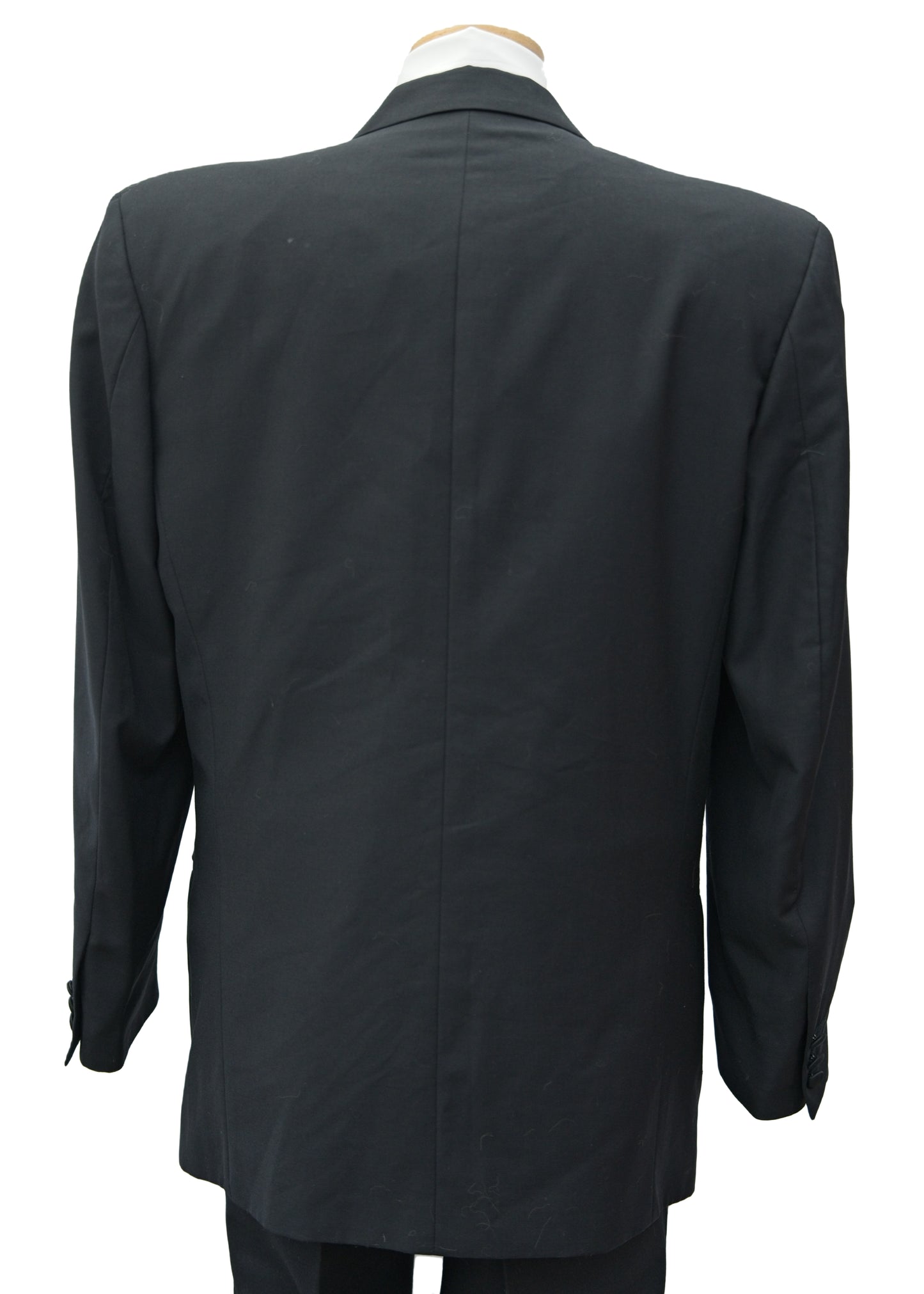 1980s Vintage Double Breasted Tuxedo Dinner Jacket • Hugo Boss • 40"