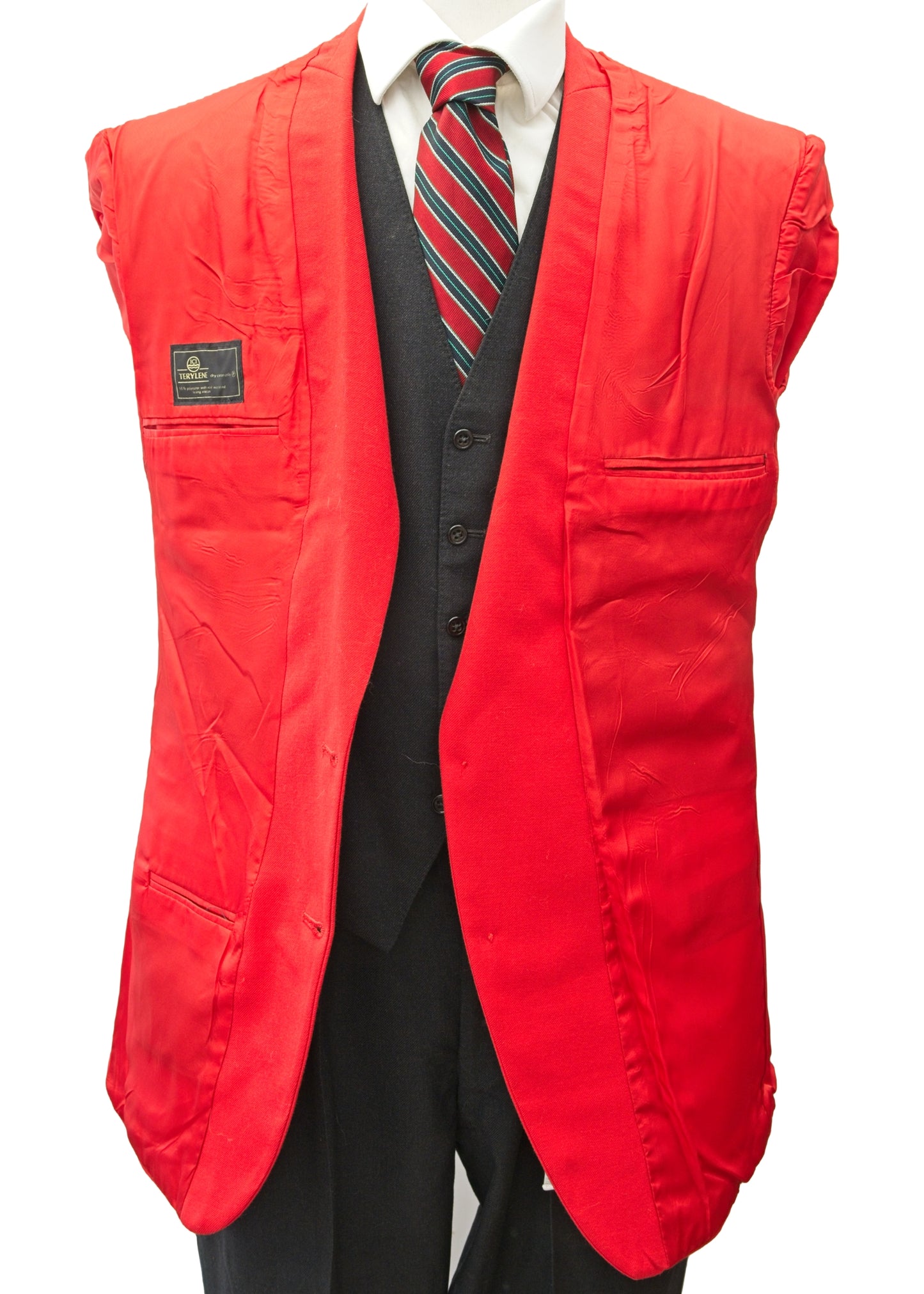 Men's Vintage 60s Red Blazer 40" • Redcoat Entertainer