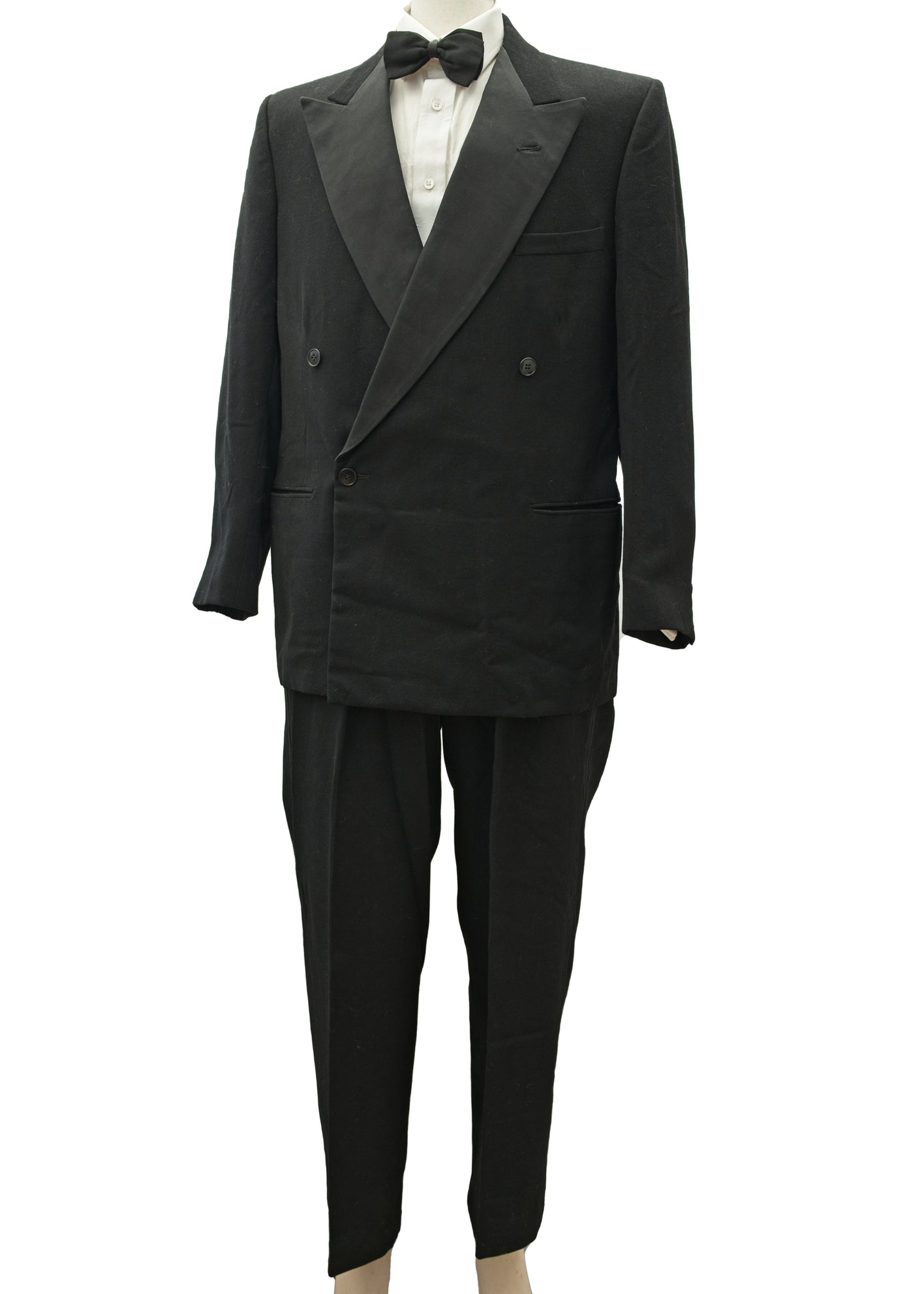 Men's Vintage 2 DAKS Double Breasted Dinner Suit 42" Chest