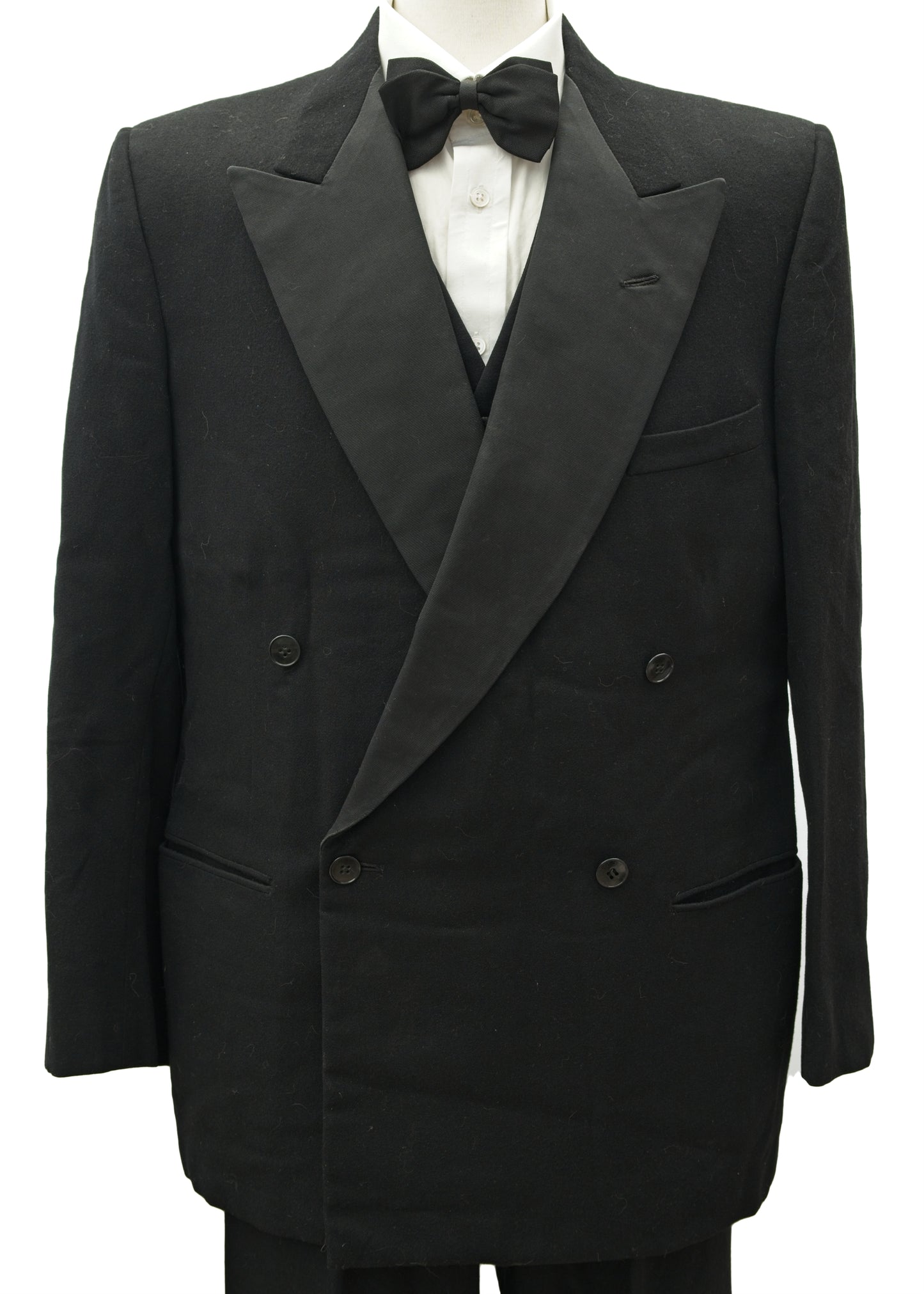 Men's Vintage 2 DAKS Double Breasted Dinner Suit 42" Chest