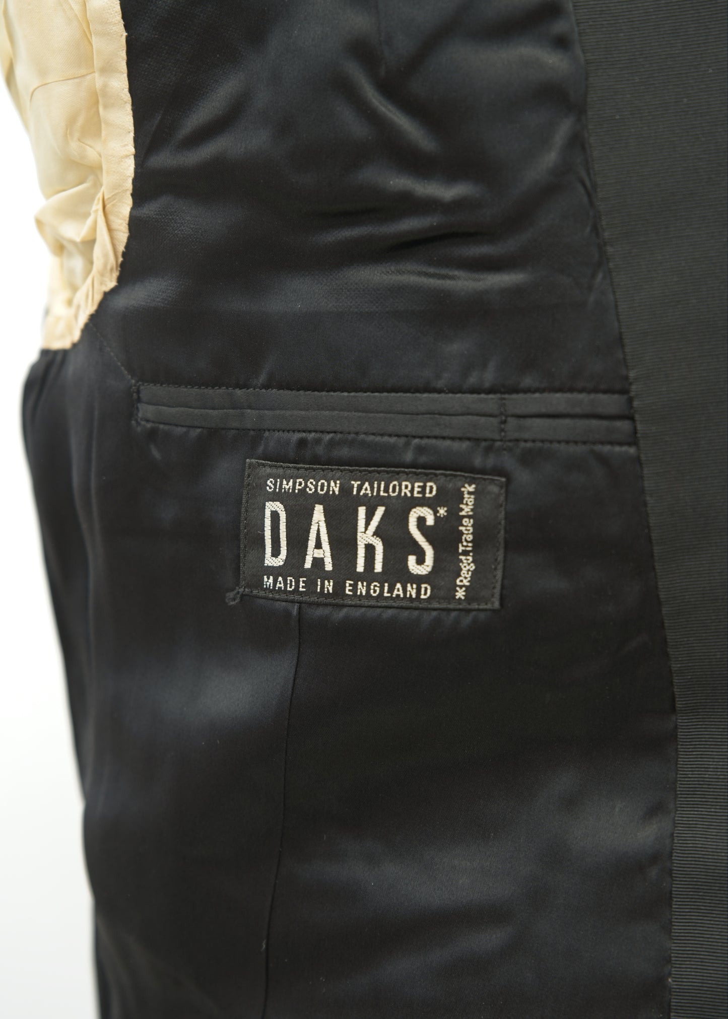 Men's Vintage 2 DAKS Double Breasted Dinner Suit 42" Chest