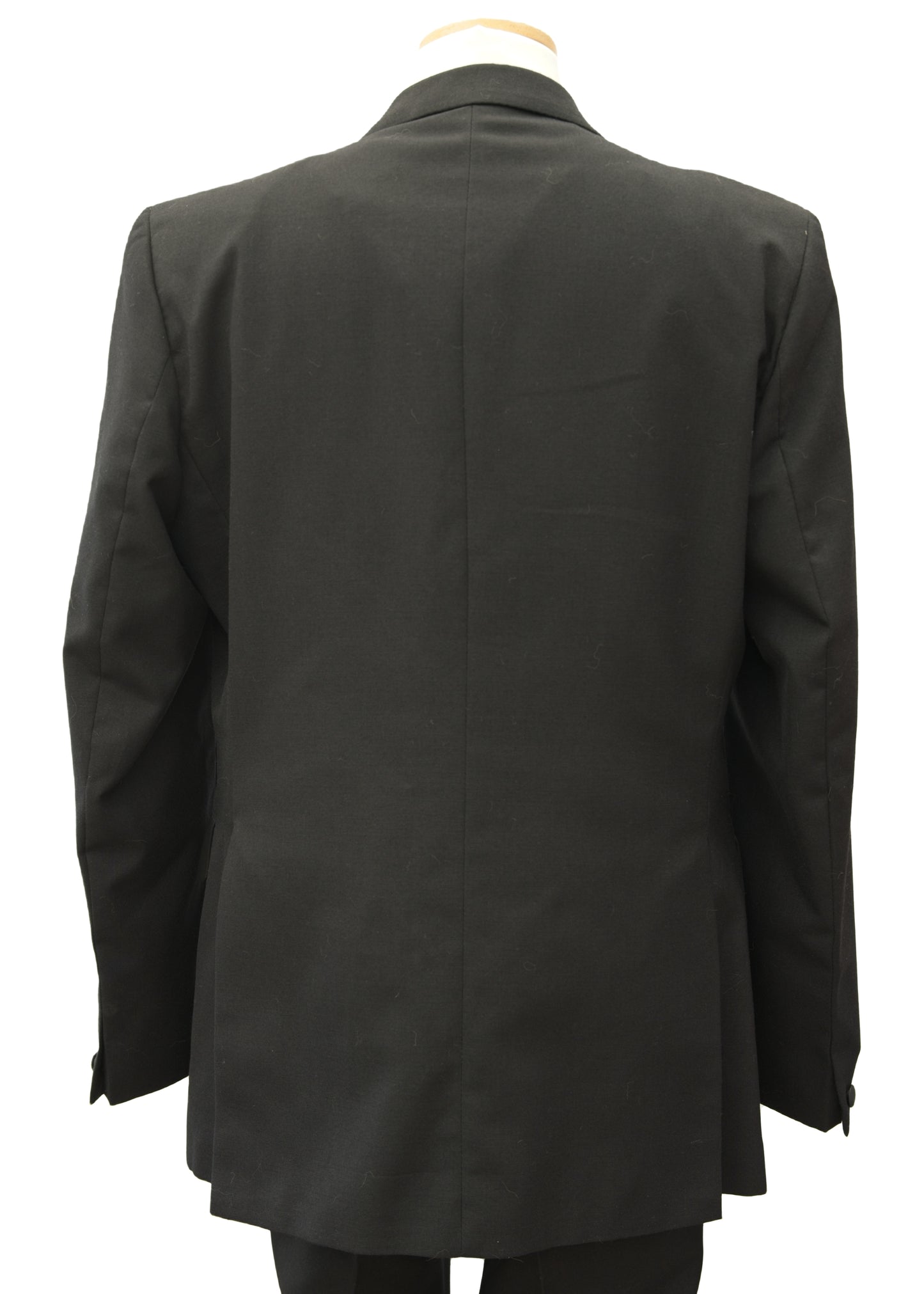 Vintage Black Dinner Suit • 2 Piece Tuxedo Suit 42R