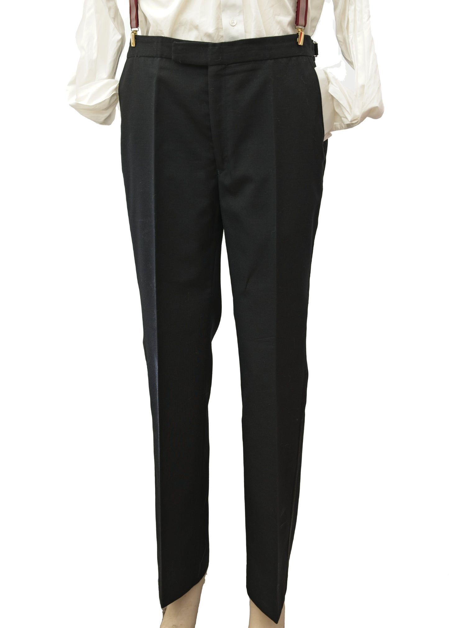 Vintage Black Dinner Suit • 2 Piece Tuxedo Suit 42R