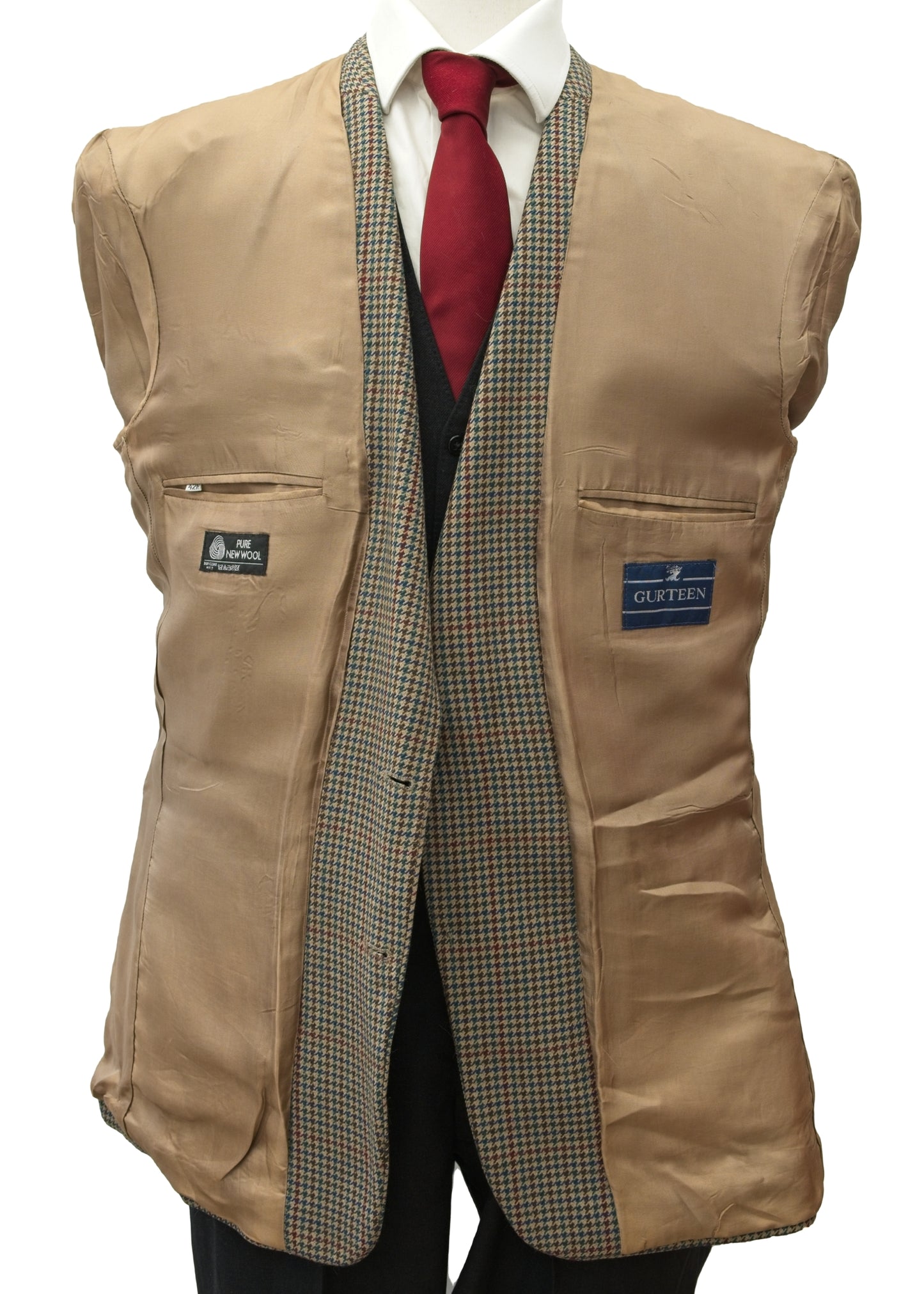 Men's Gurteen Houndstooth Tweed Blazer • 42R