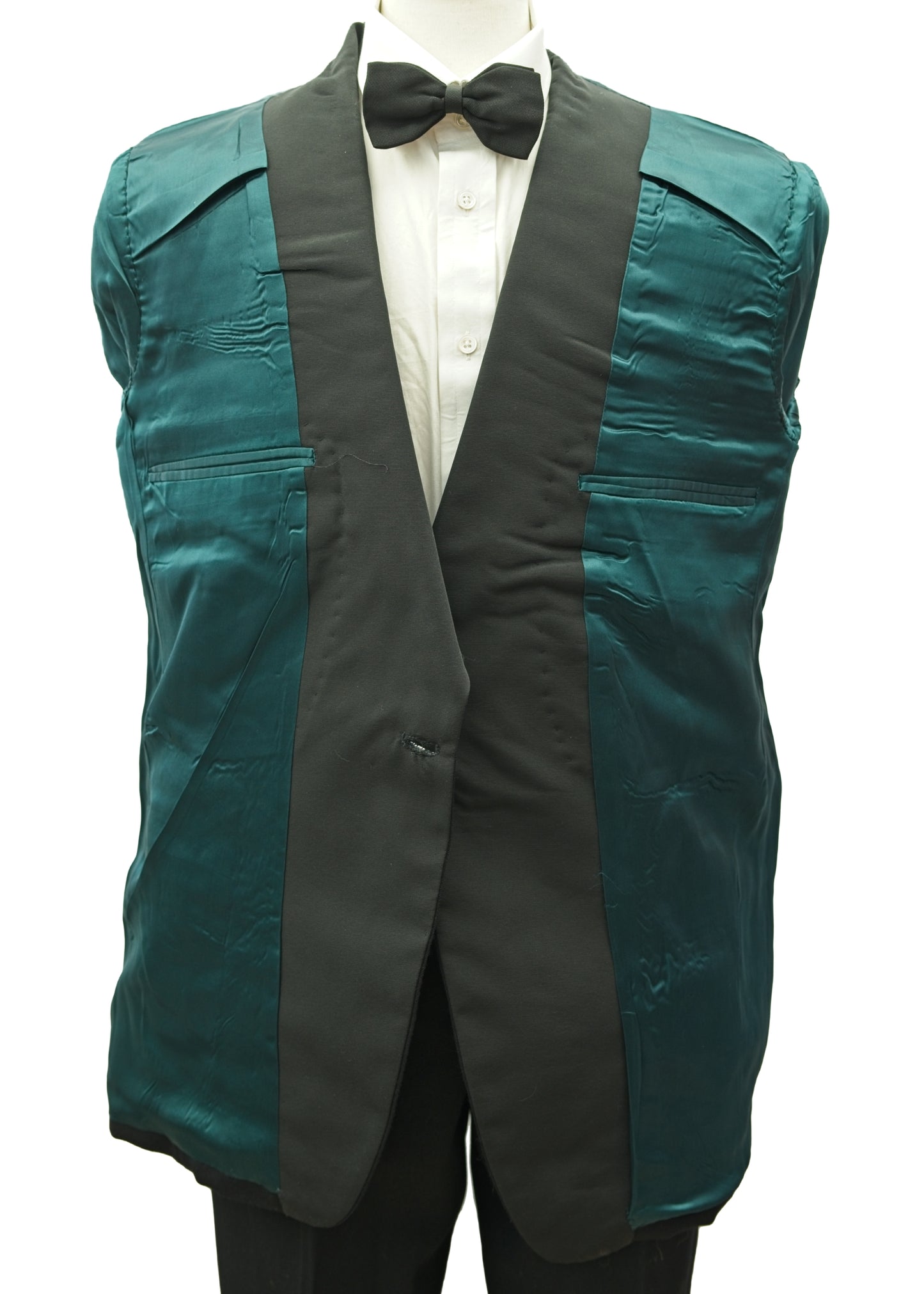 Vintage Shawl Collar Tuxedo Dinner Jacket • Buckleigh 42"S