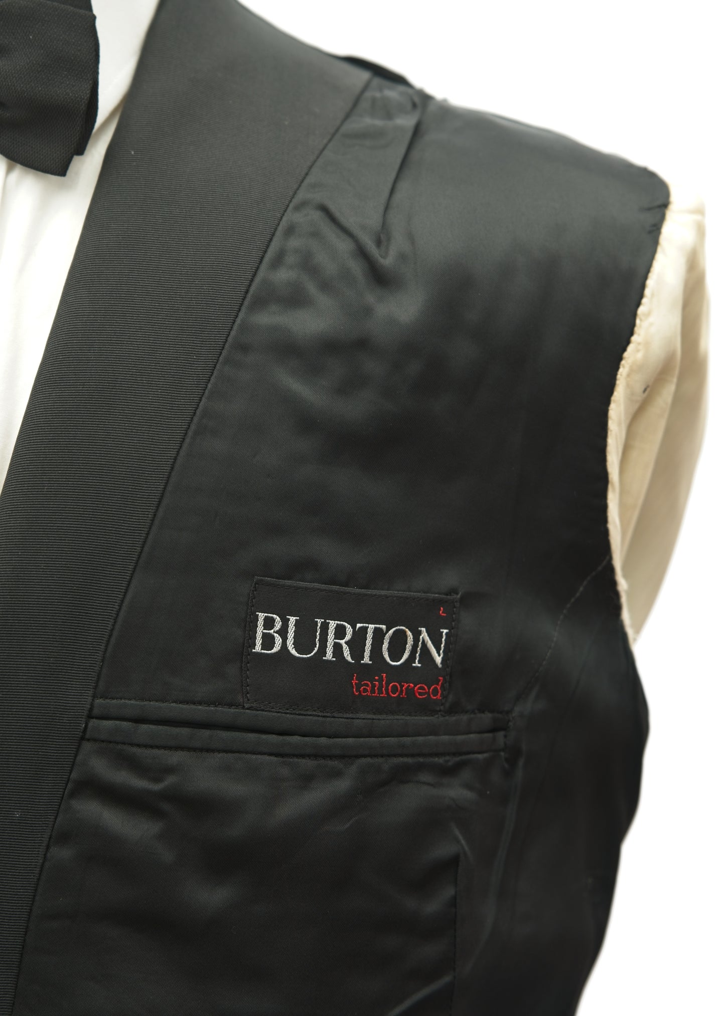 1950s Vintage Shawl Collar Tuxedo Dinner Jacket • Burton 40"-42"