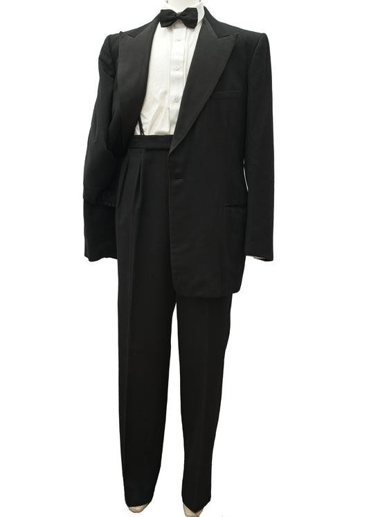 Men's 1950s Early Burton 2 Piece Dinner Suit 42" Chest