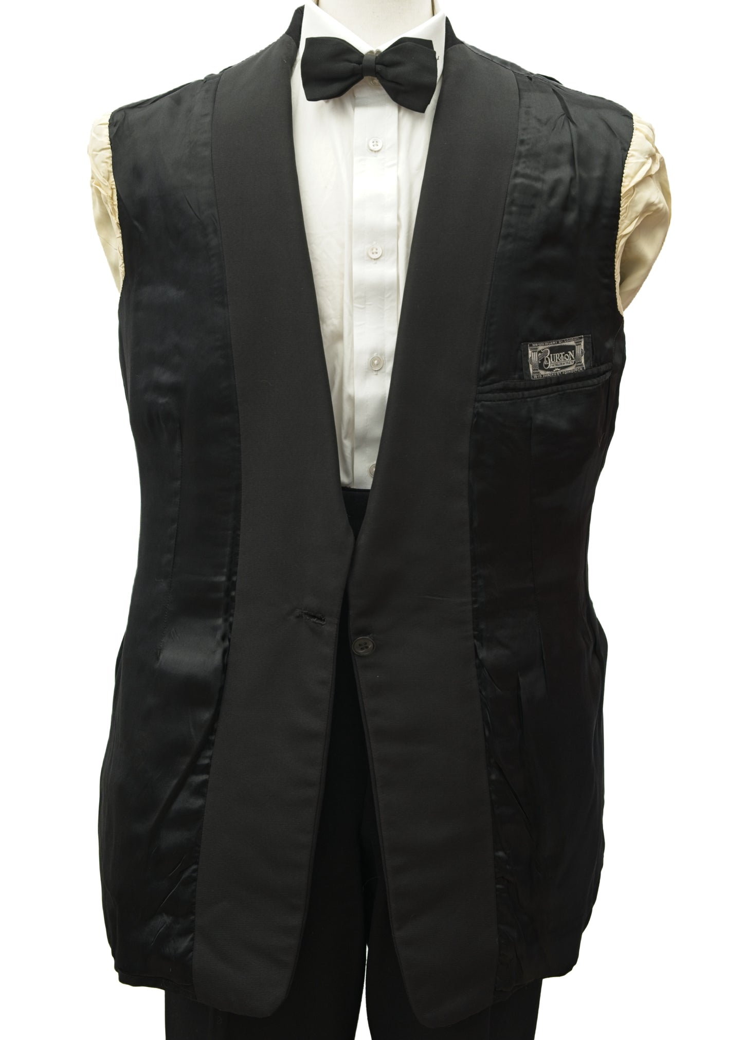 Men's 1950s Early Burton 2 Piece Dinner Suit 42/44" Chest 33" Leg