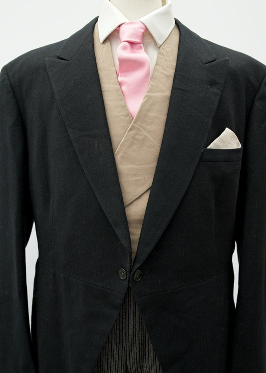 Men's Vintage 60s 3 Piece Morning Suit 43" • Wedding Suit