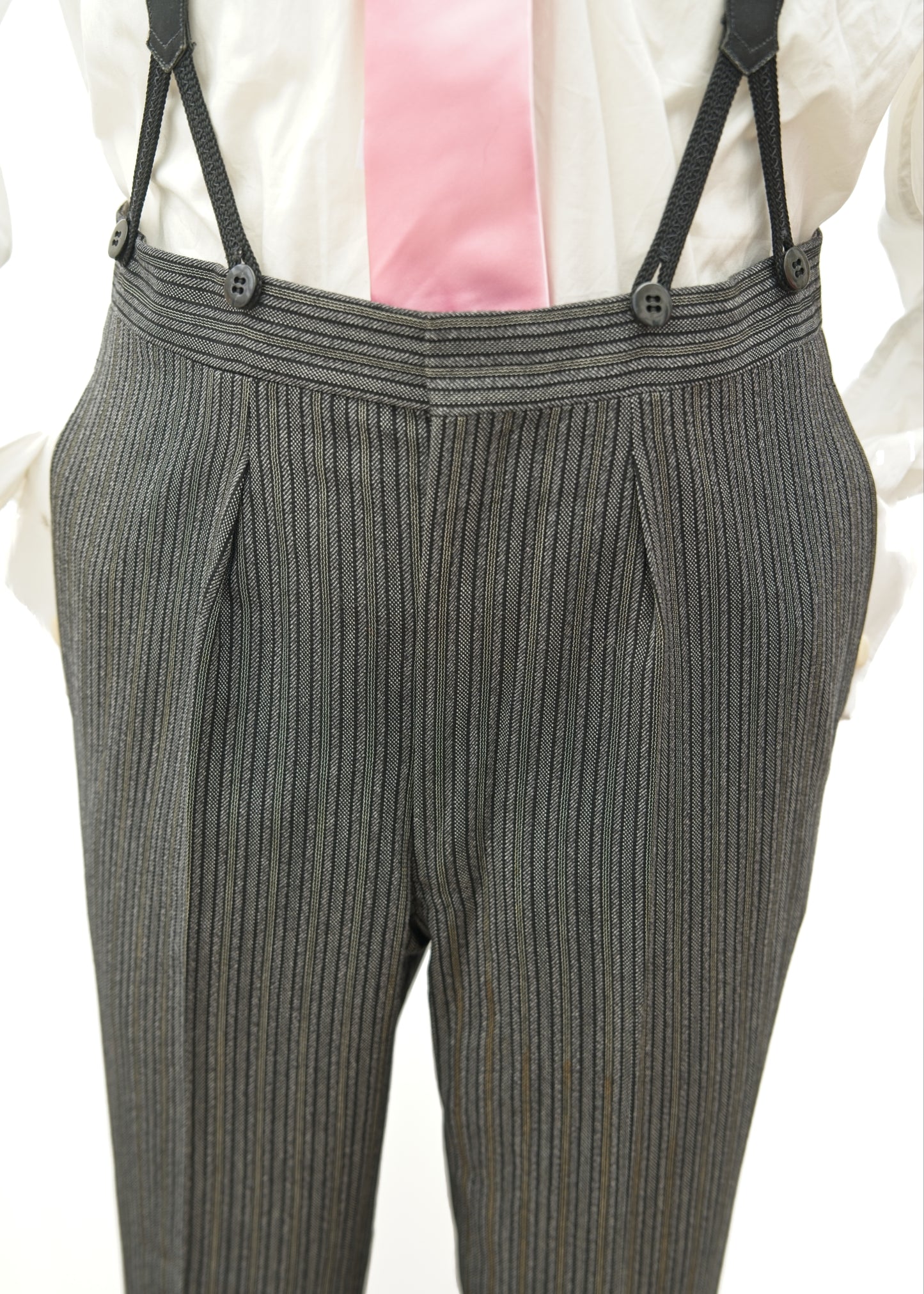 Men's Vintage 60s 3 Piece Morning Suit 43" • Wedding Suit