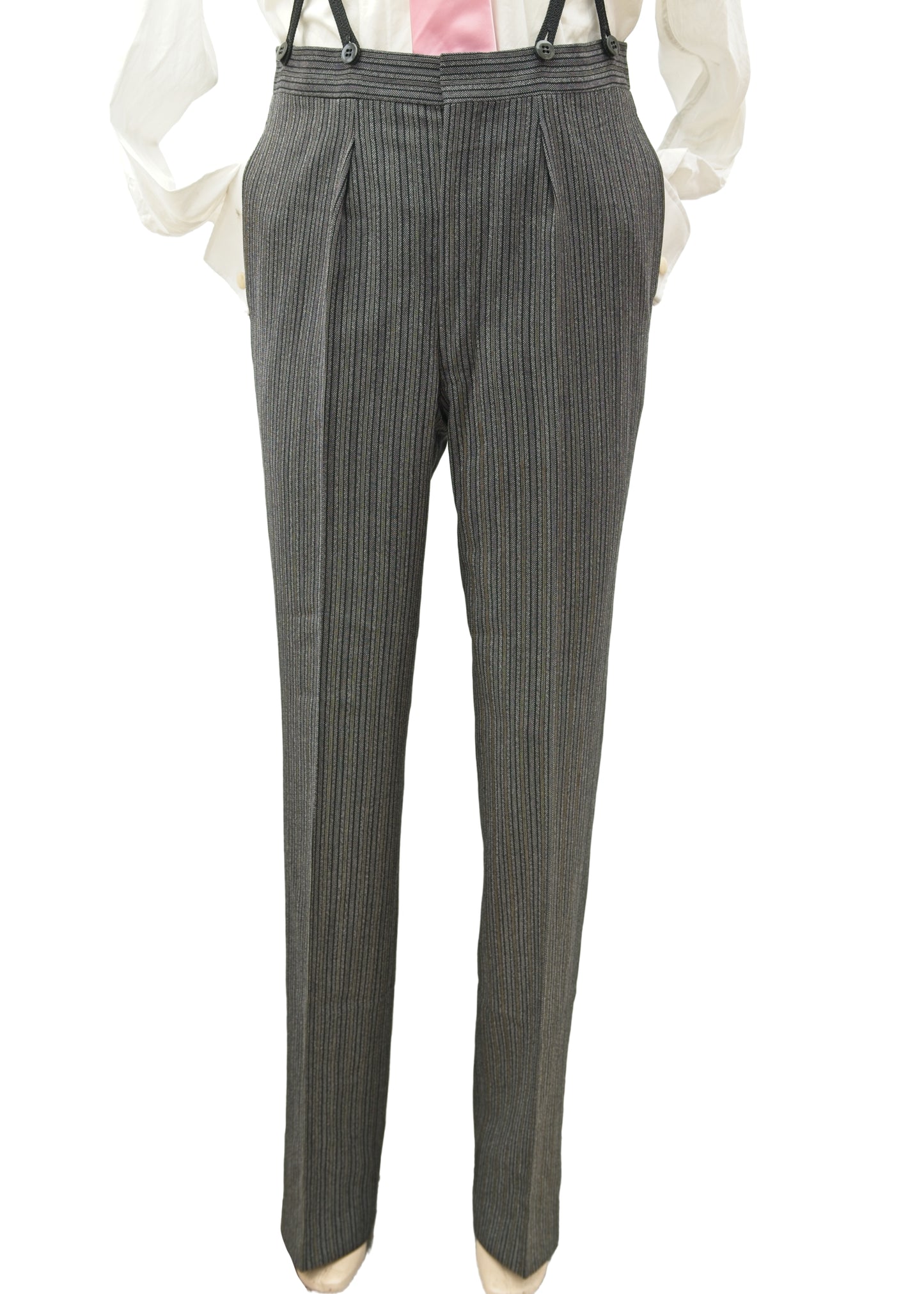 Men's Vintage 60s 3 Piece Morning Suit 43" • Wedding Suit