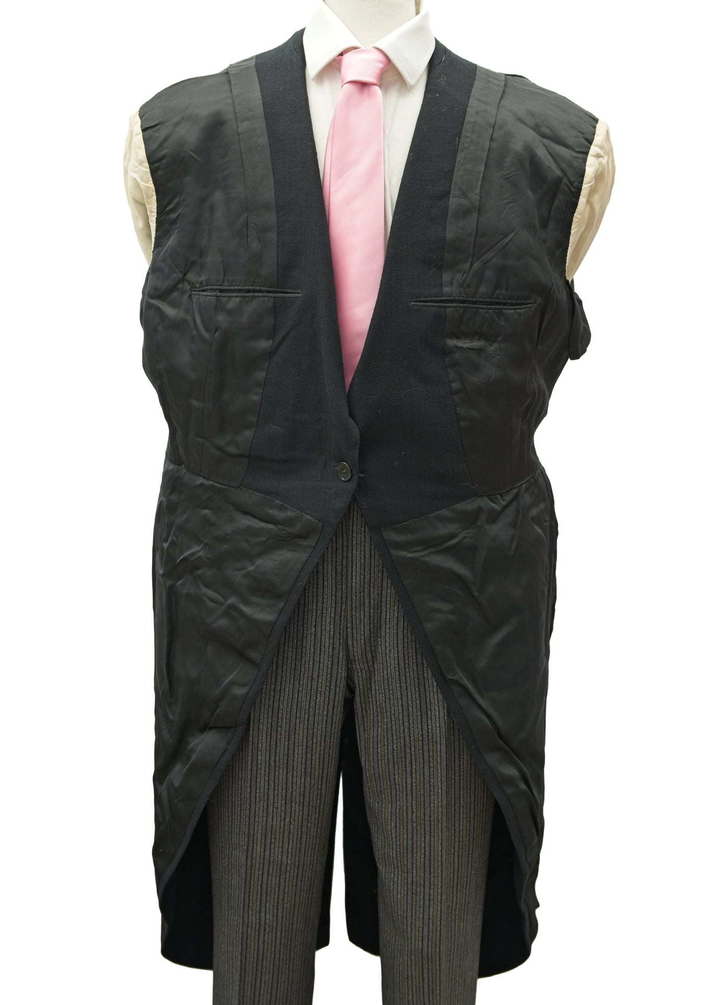 Men's Vintage 60s 3 Piece Morning Suit 43" • Wedding Suit