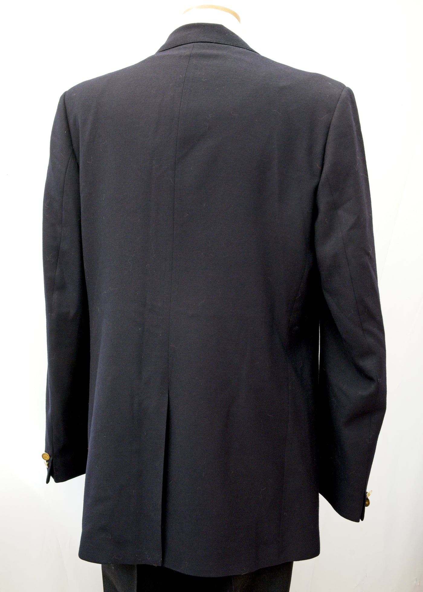Vintage Magee Olympic Midnight Blue Blazer Gold Buttons • 44"