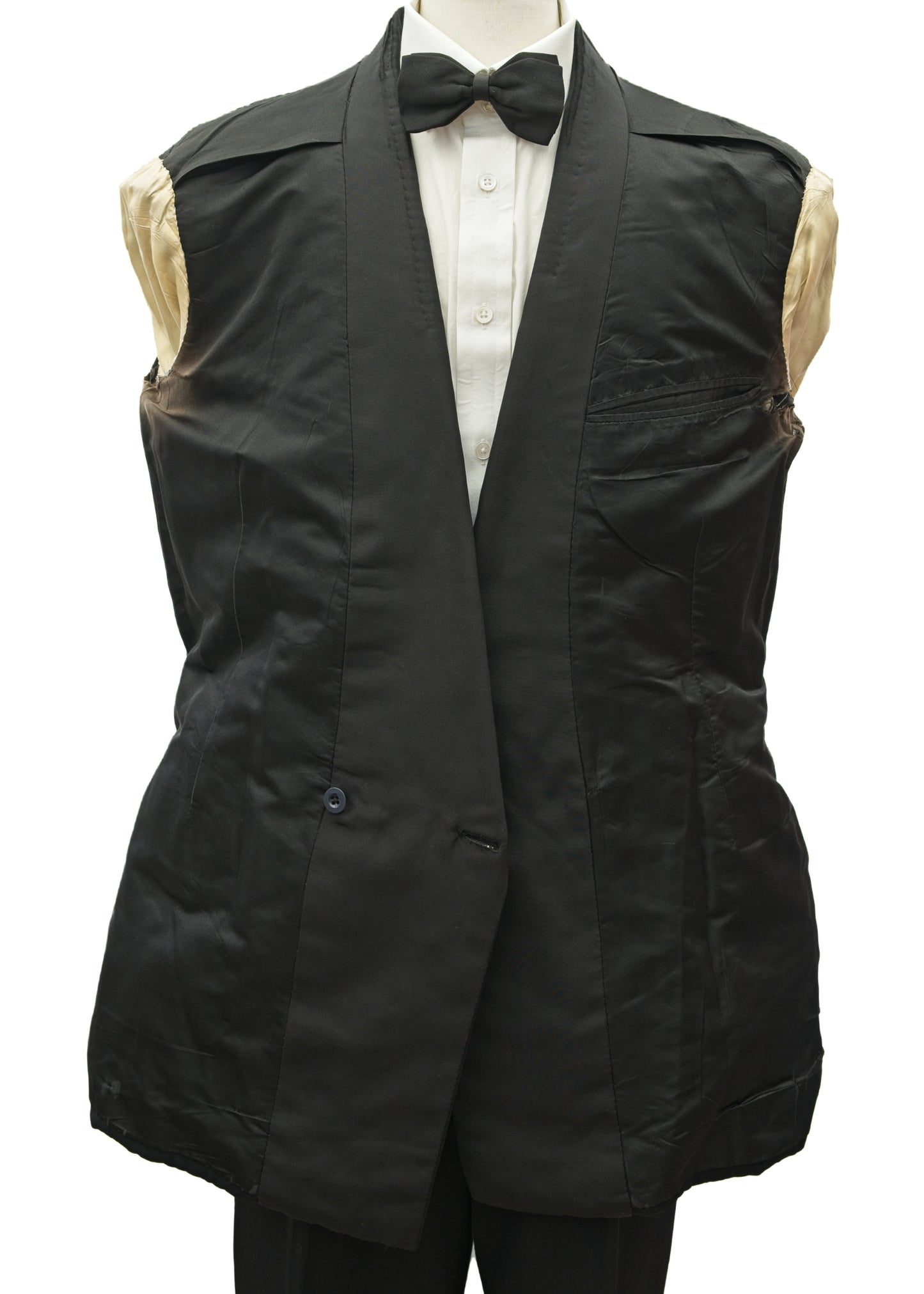1930s Vintage Double Breasted Tuxedo Dinner Jacket • Welsh & Jefferies 44"