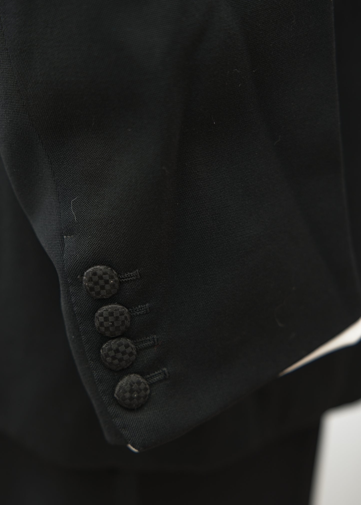 1930s Vintage Double Breasted Tuxedo Dinner Jacket • Welsh & Jefferies 44"