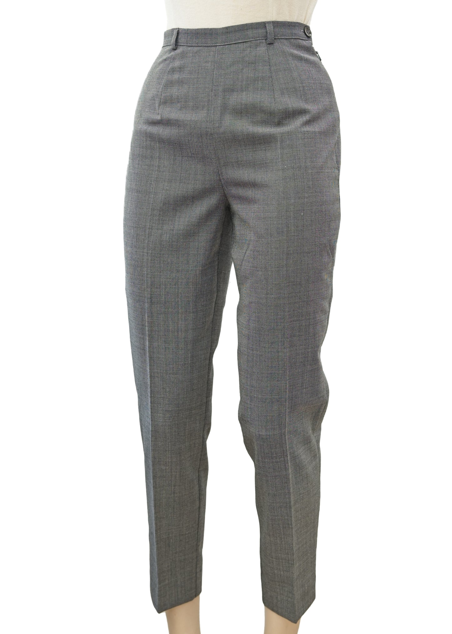 Vintage 90s Women's Grey Trouser Suit • Next • Size 8 Petite