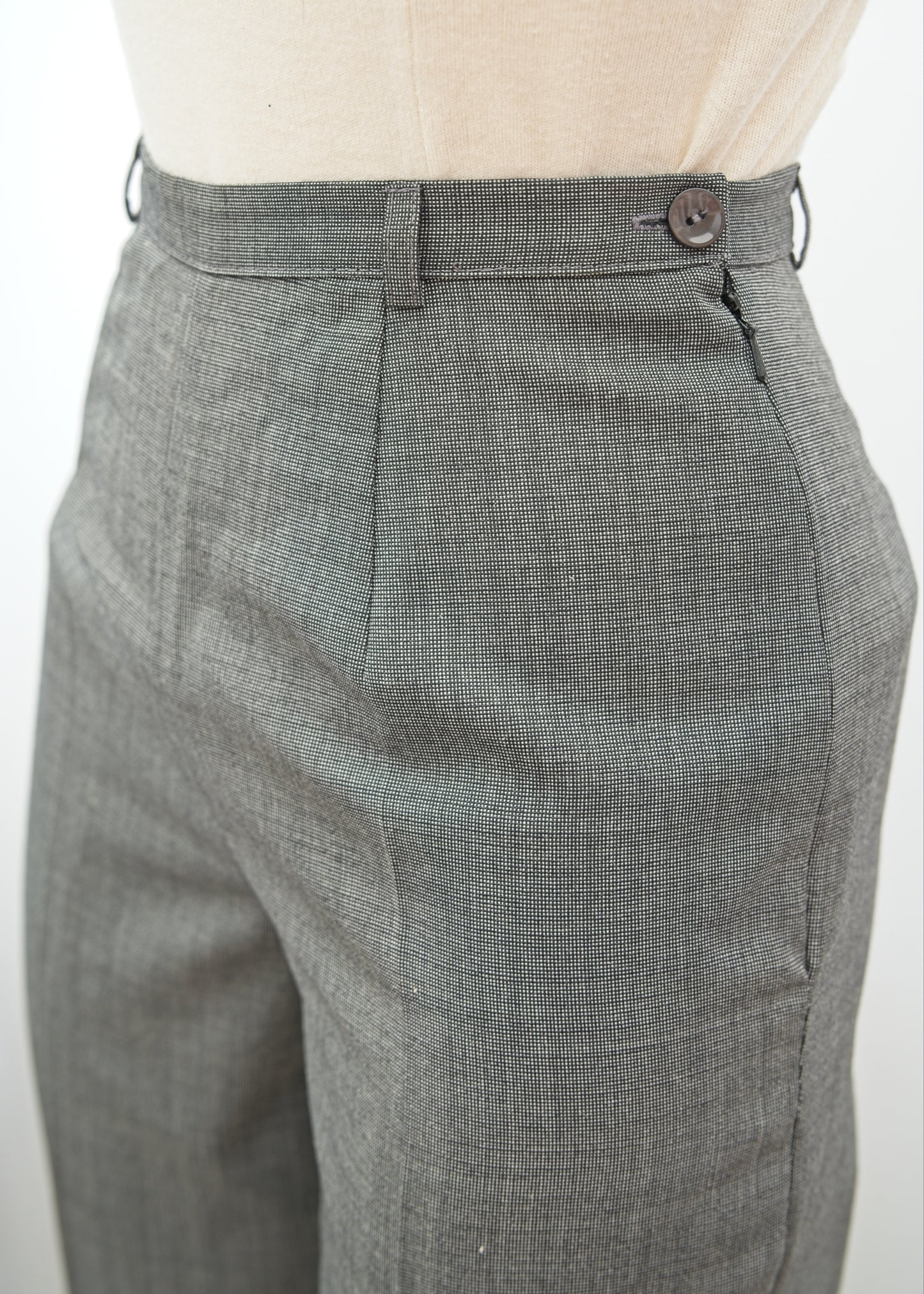 Vintage 90s Women's Grey Trouser Suit • Next • Size 8 Petite