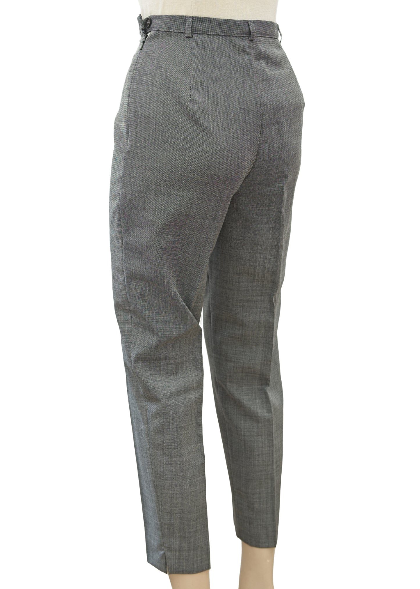 Vintage 90s Women's Grey Trouser Suit • Next • Size 8 Petite
