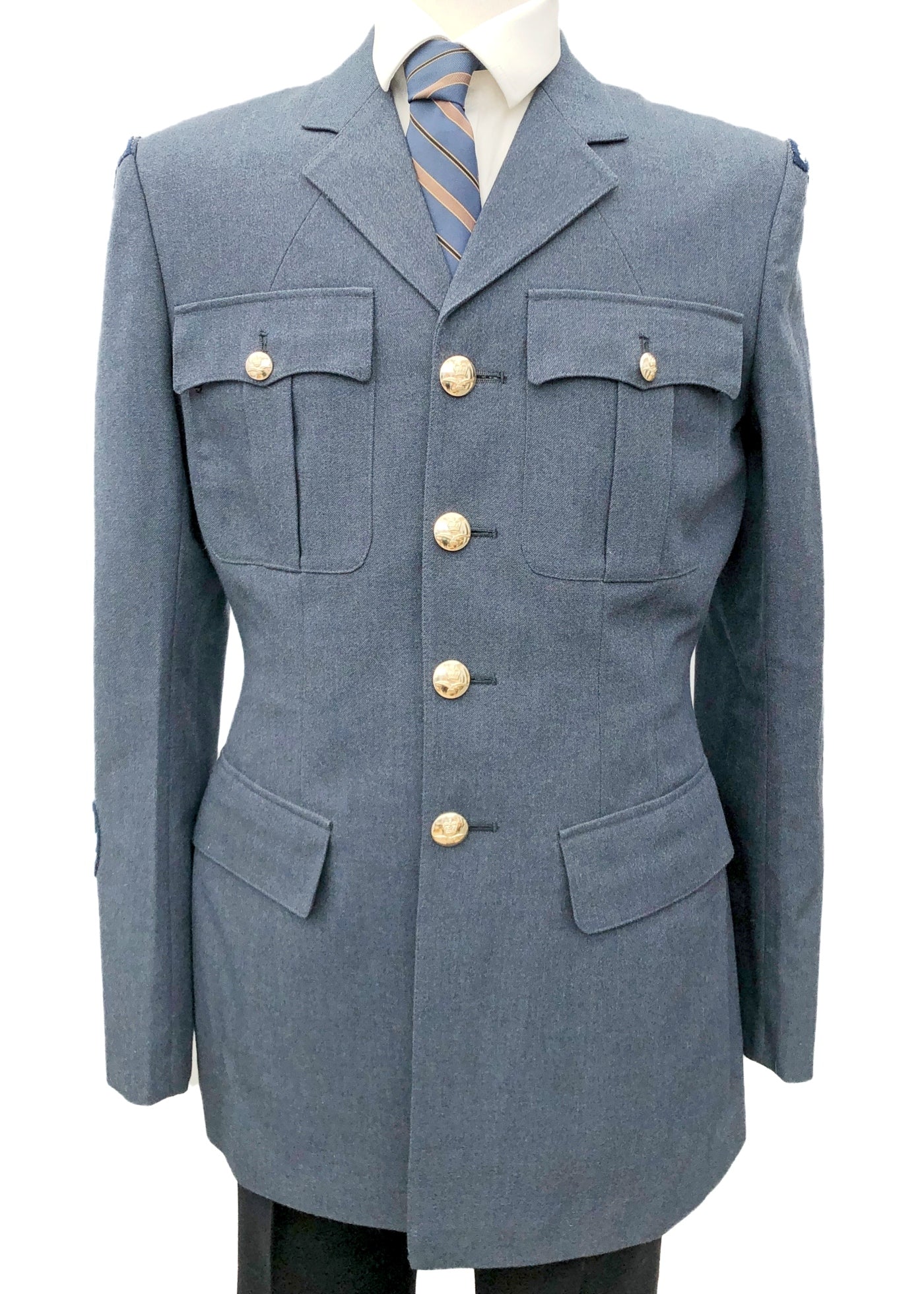 Vintage 80s RAF Air Training Corps Tunic • ATC Cadet No.1 Dress Jacket