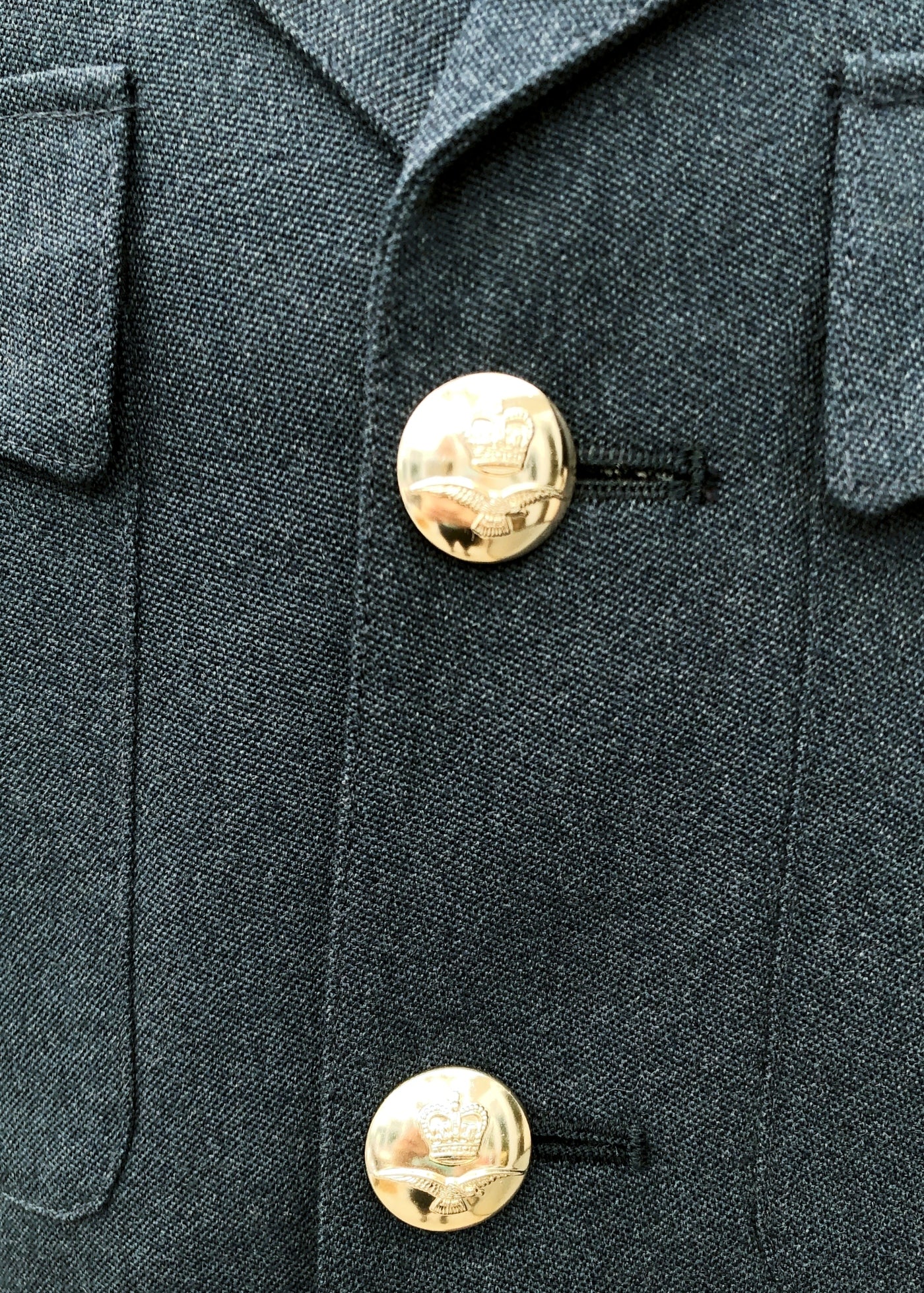 Vintage 80s RAF Air Training Corps Tunic • ATC Cadet No.1 Dress Jacket