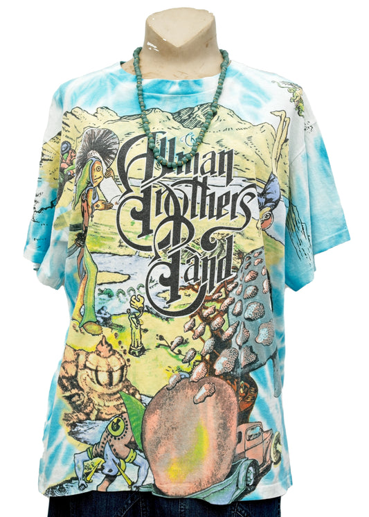 1995 The Allman Brothers Tour tee shirt. vintage 90s official band merchandise