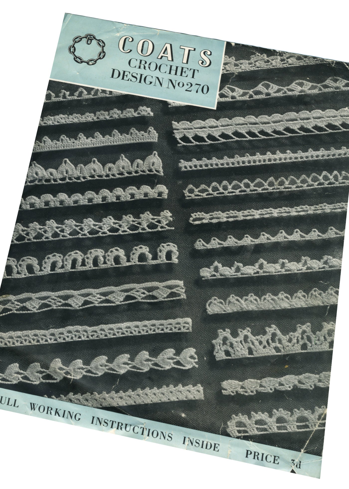 Vintage Coats #270 Crochet Edging Patterns