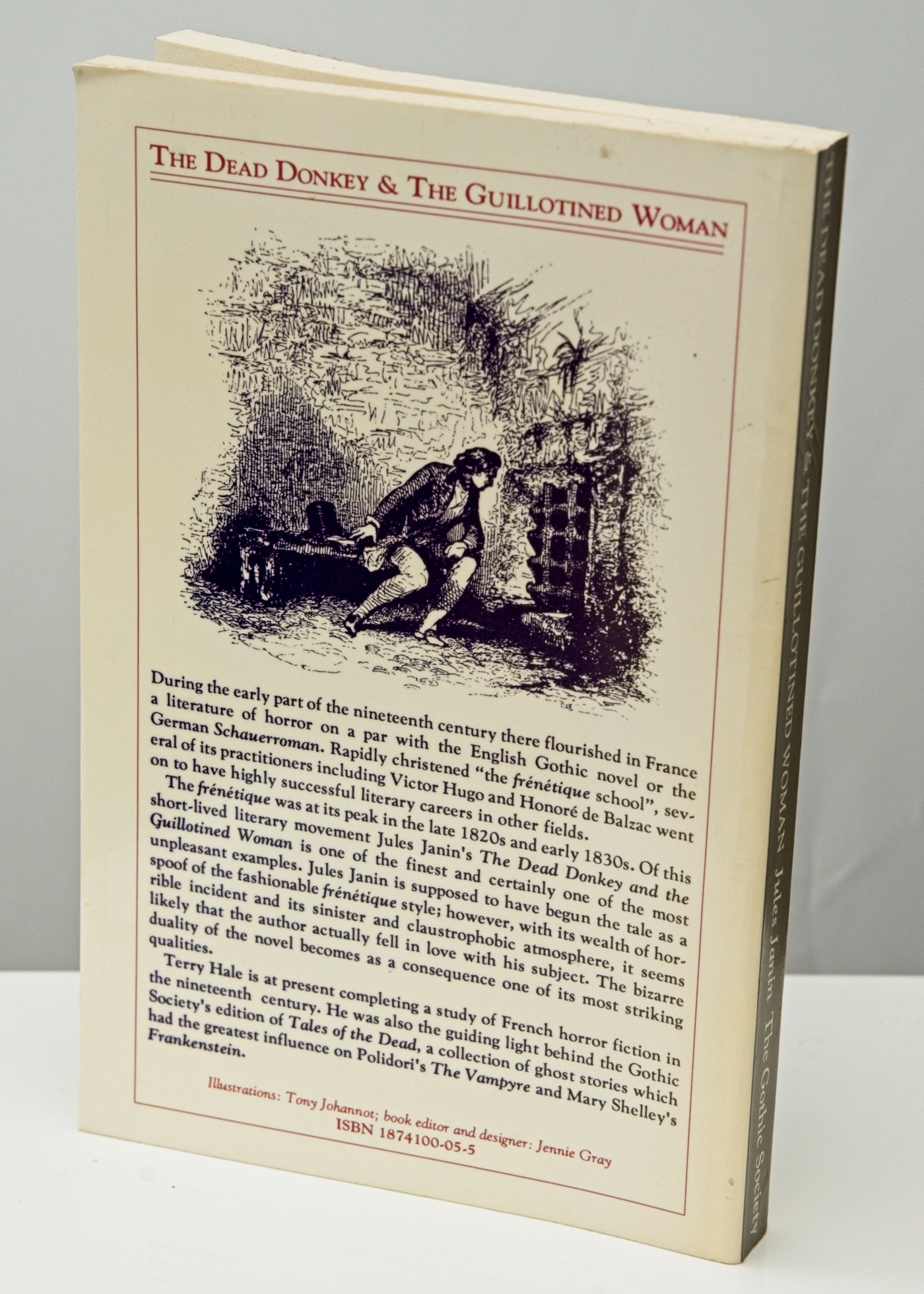 The Dead Donkey & The Guillotined Woman • Jules Janin • Illustrated 1993