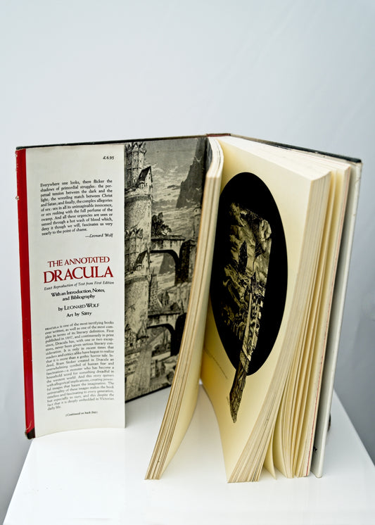 The Annotated Dracula • Bram Stoker • Leonard Wolf • 1976 Hardback NEL