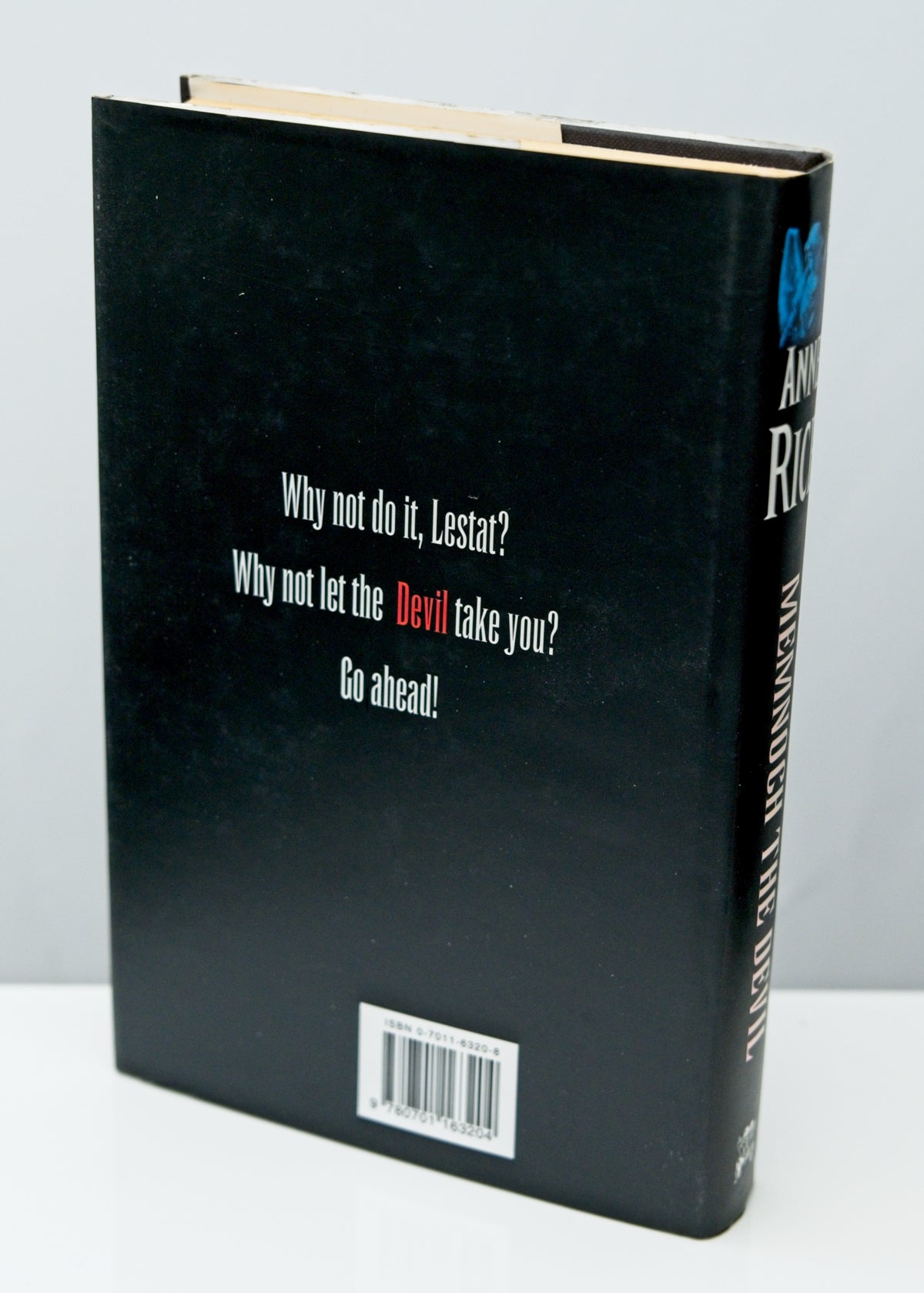 Memnoch the Devil • The Vampire Chronicles 5 • Anne Rice • First Edition Hardback
