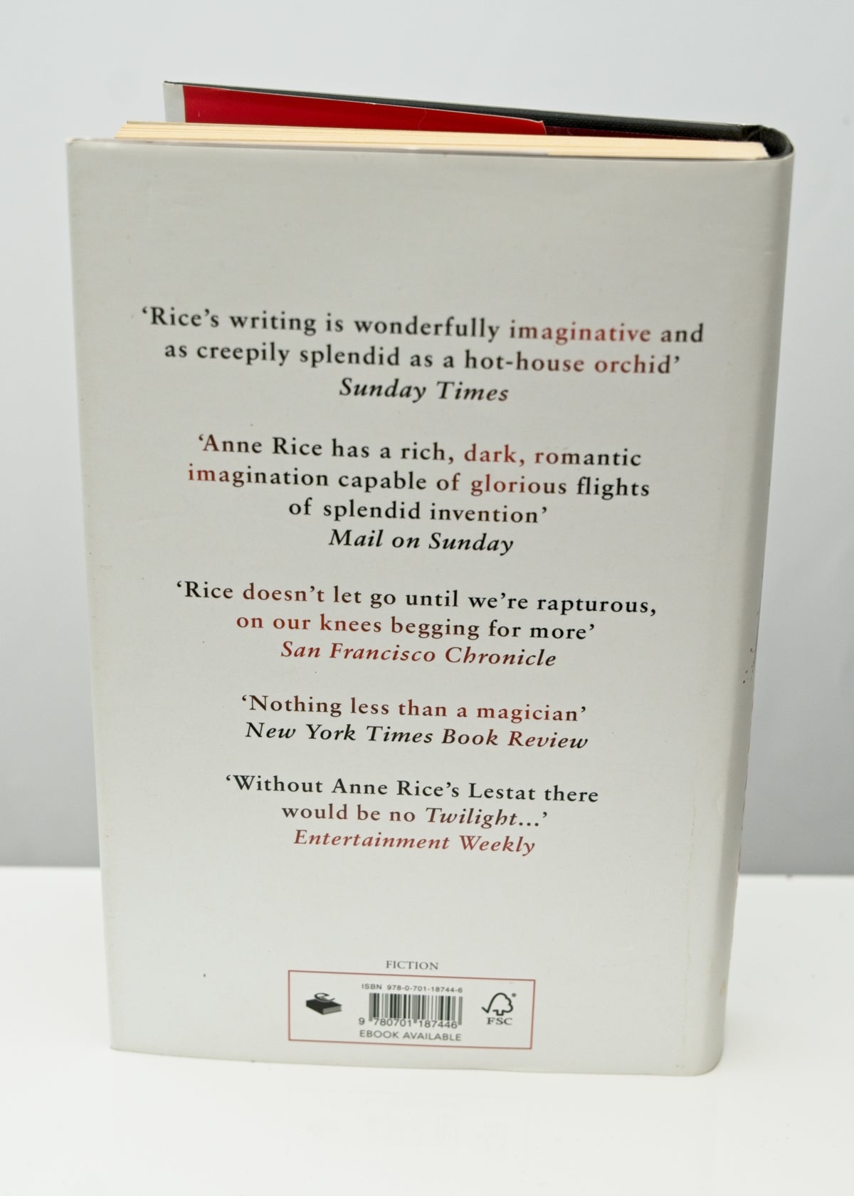 The Wolf Gift • Anne Rice • First Edition Hardback, 2012