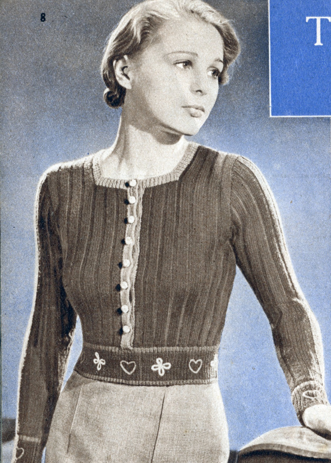 1930s Home Notes Knitting Pattern Booklet • 16 Pages