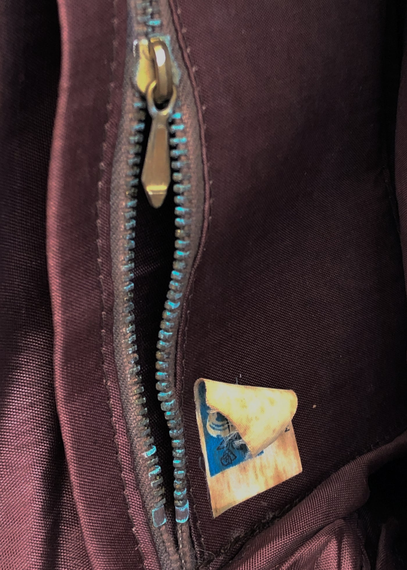 Vintage 70s Large Brown Vinyl Top Handle Handbag Bag