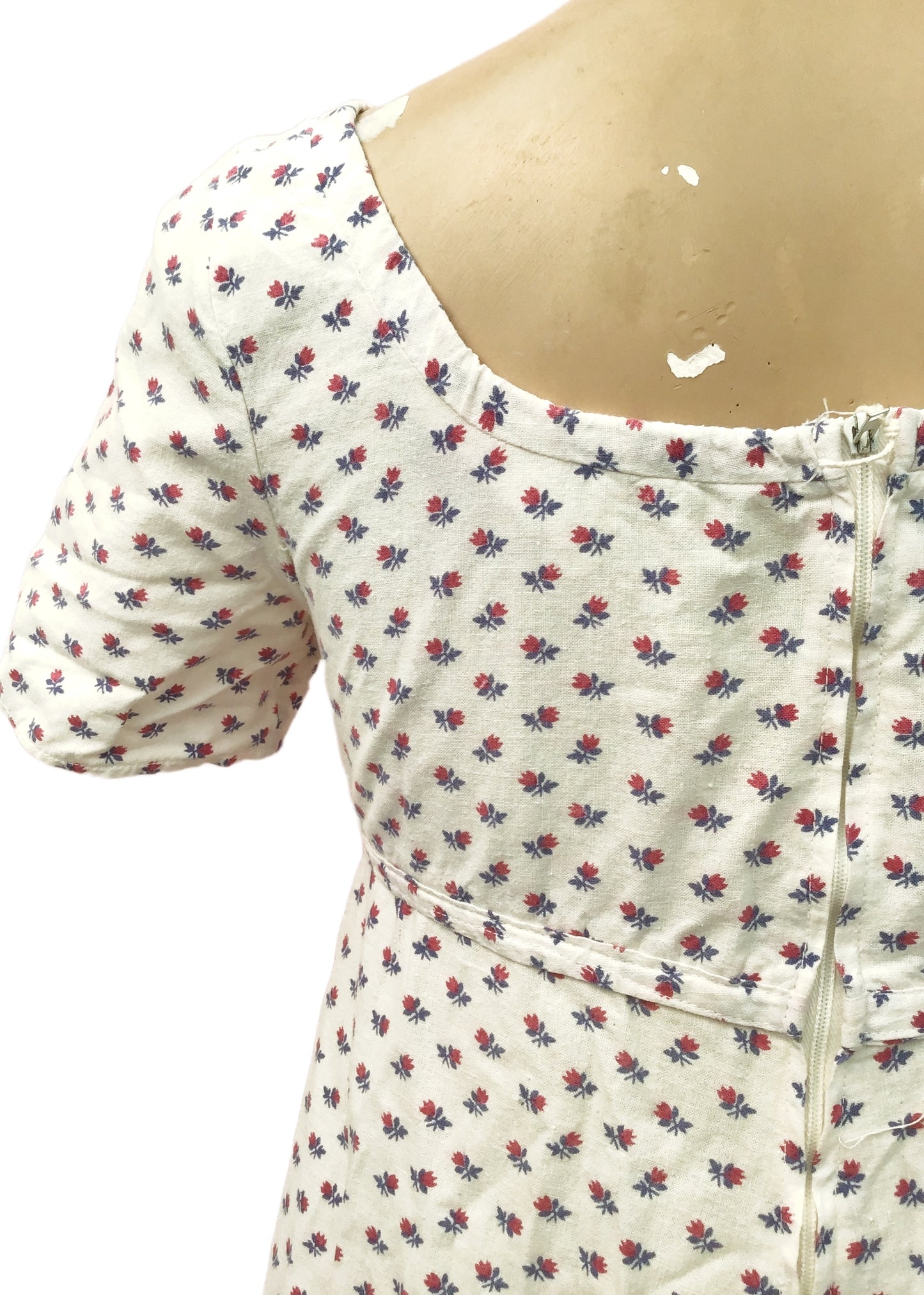 Vintage 60s Laura Ashley Regency Maxi Dress • Welsh Label