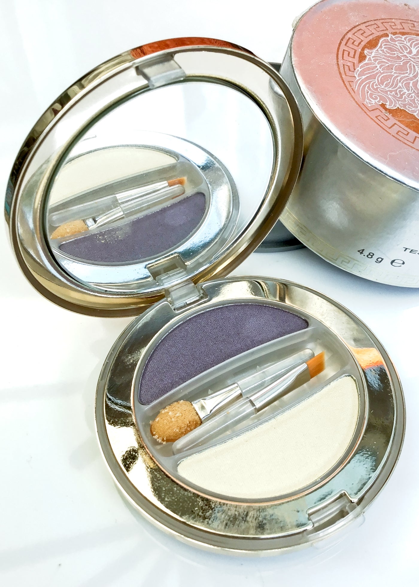Vintage Versace Eyeshadow Duo • Collectors Compact