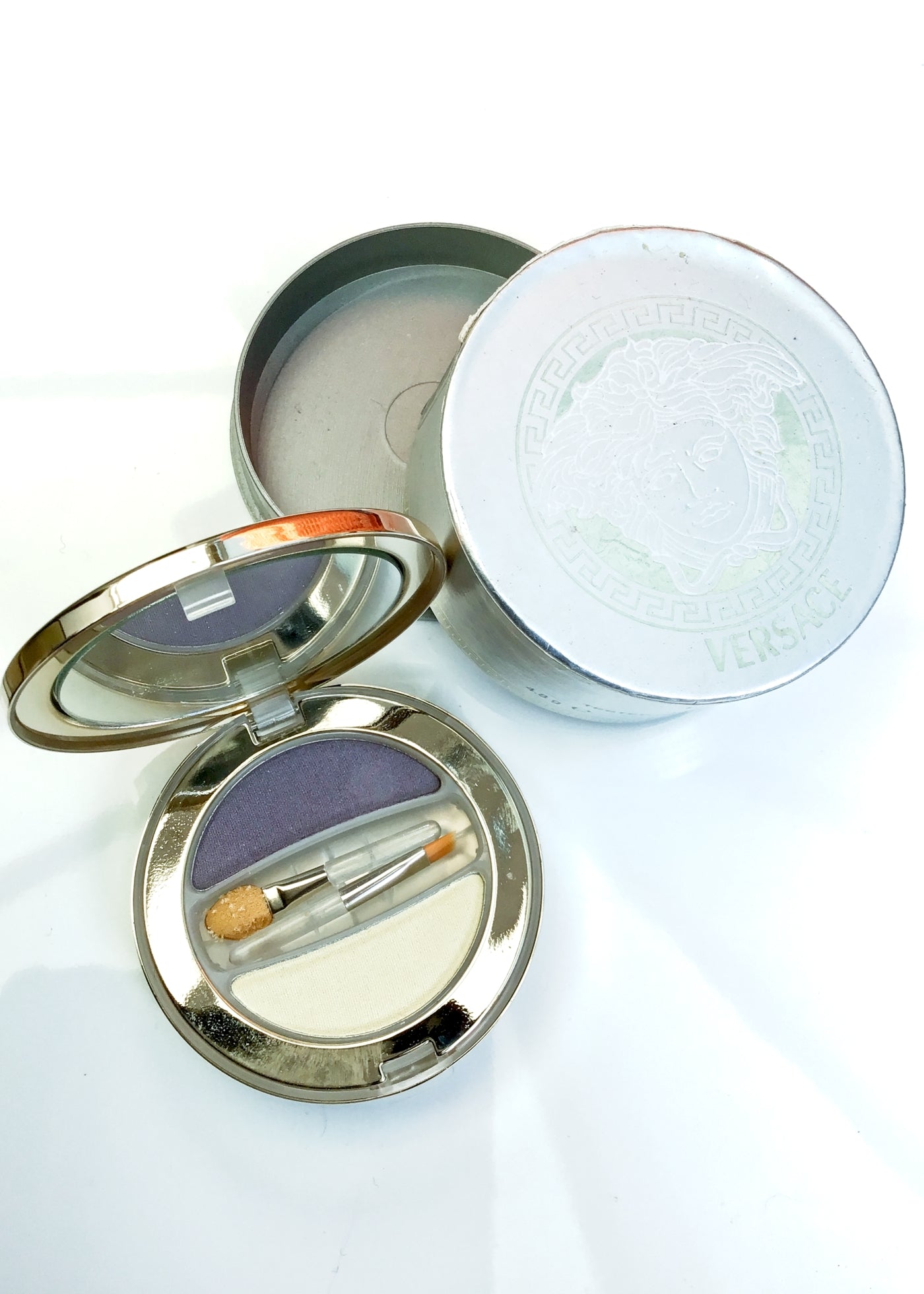 Vintage Versace Eyeshadow Duo • Collectors Compact