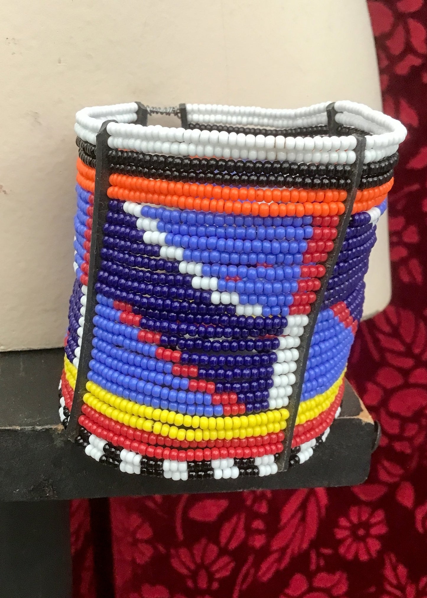 Vintage African Masai Beaded Tribal Jewellery Set
