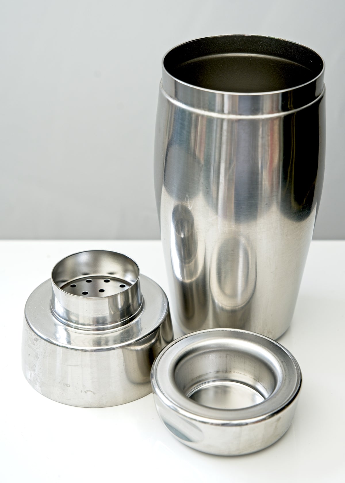 Stainless Steel Alessi Cocktail Shaker