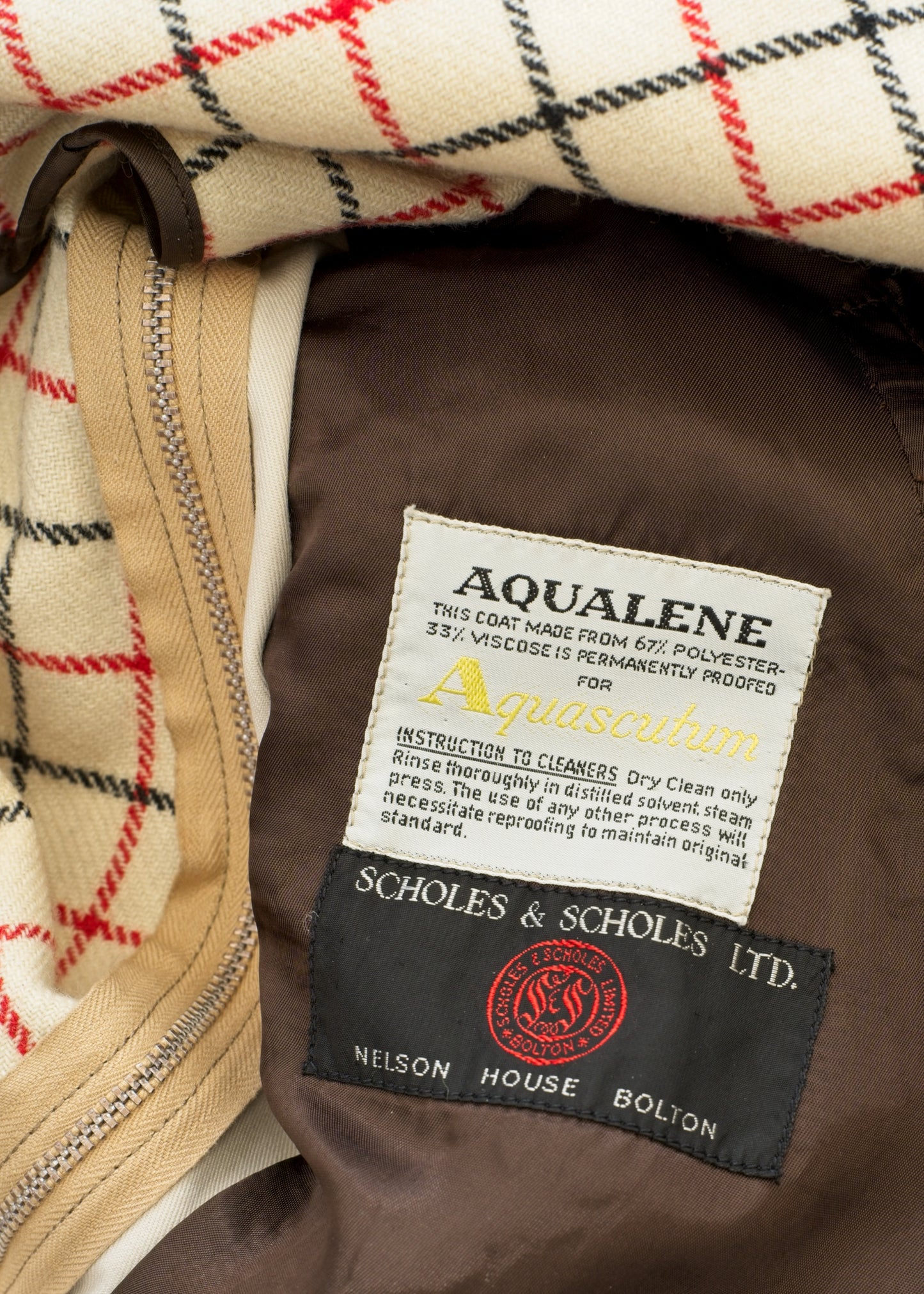 aqualene for Aquascutum. Scholes and Scholes Ltd.