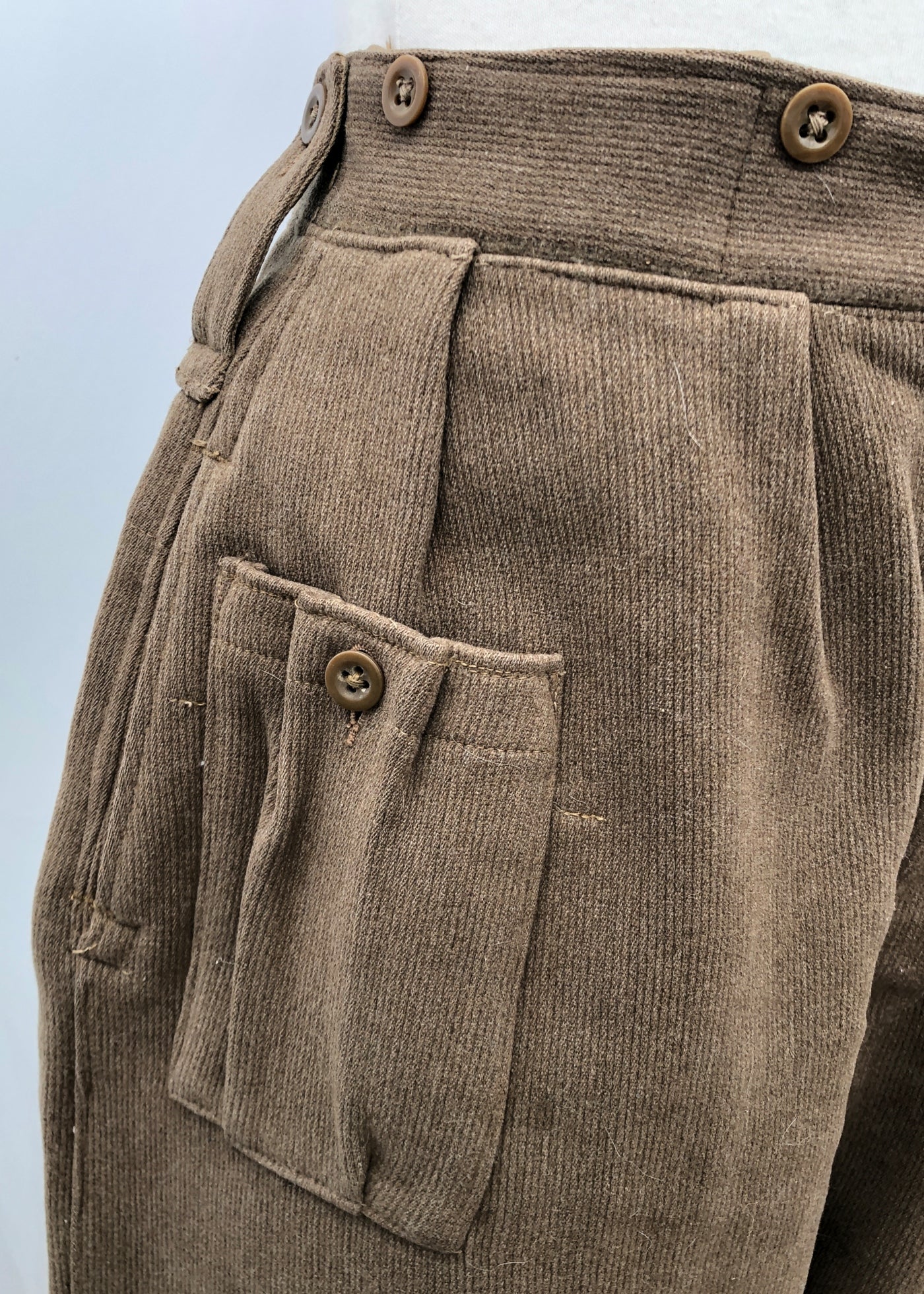 Authentic Rare Vintage 40s WWII British Army Mountain Troops Climbing Breeches
