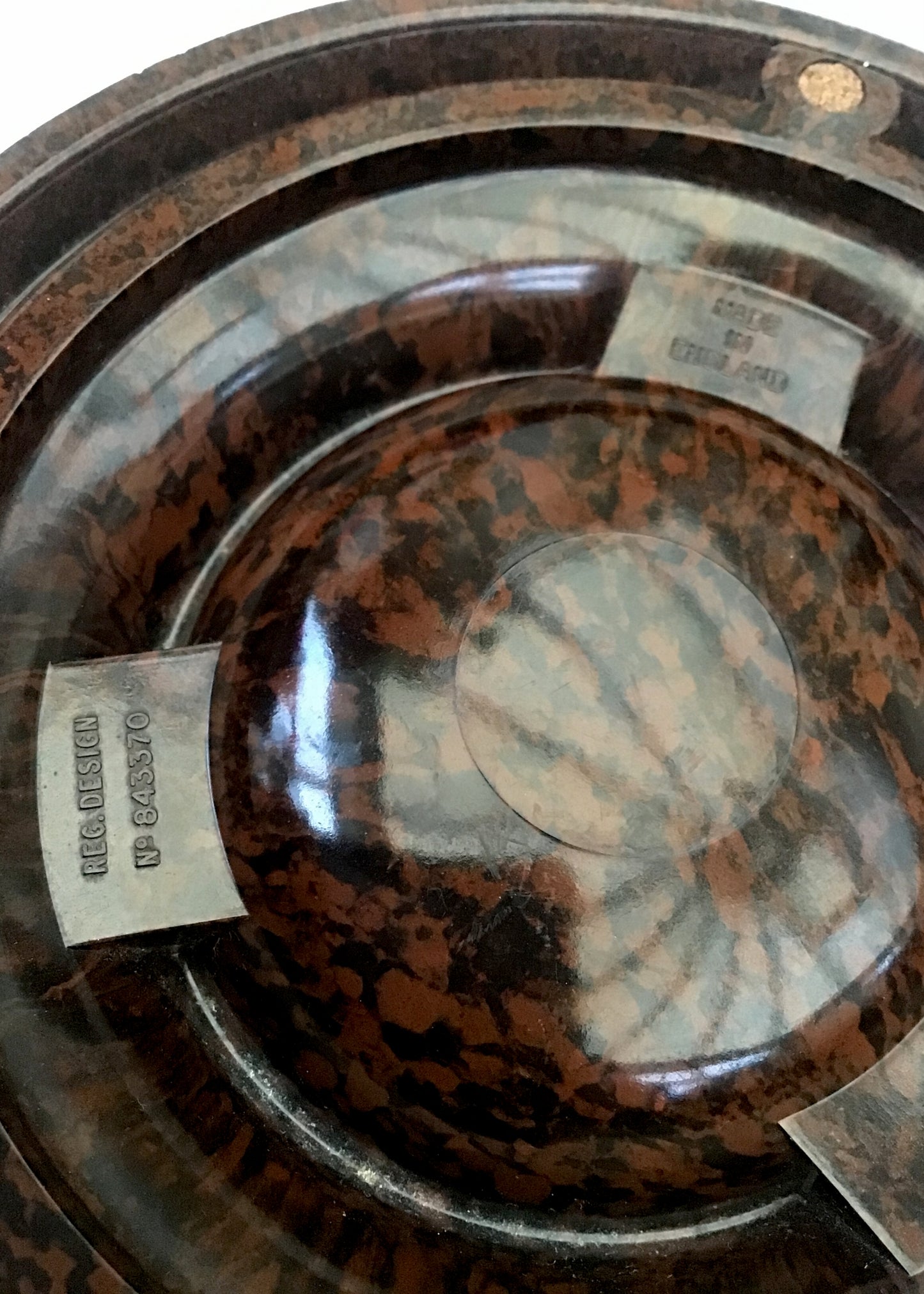 Brown Bakelite Ashtray