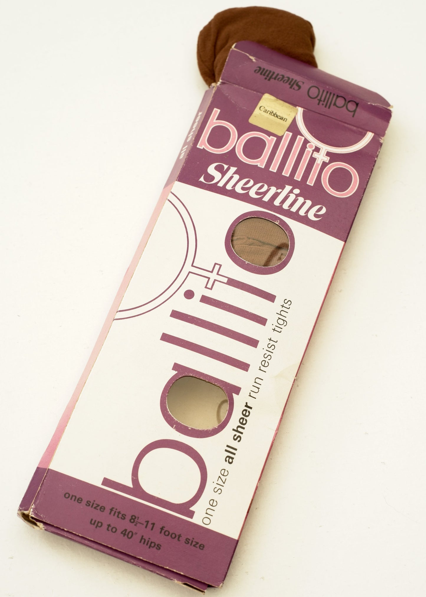 Vintage 60s Ballito Sheerline Tights • Unworn