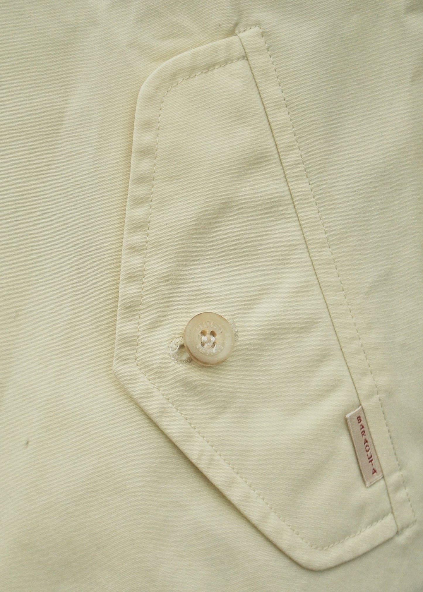 Vintage Mod Baracuta G9 Harrington Bomber Jacket in Ivory colour