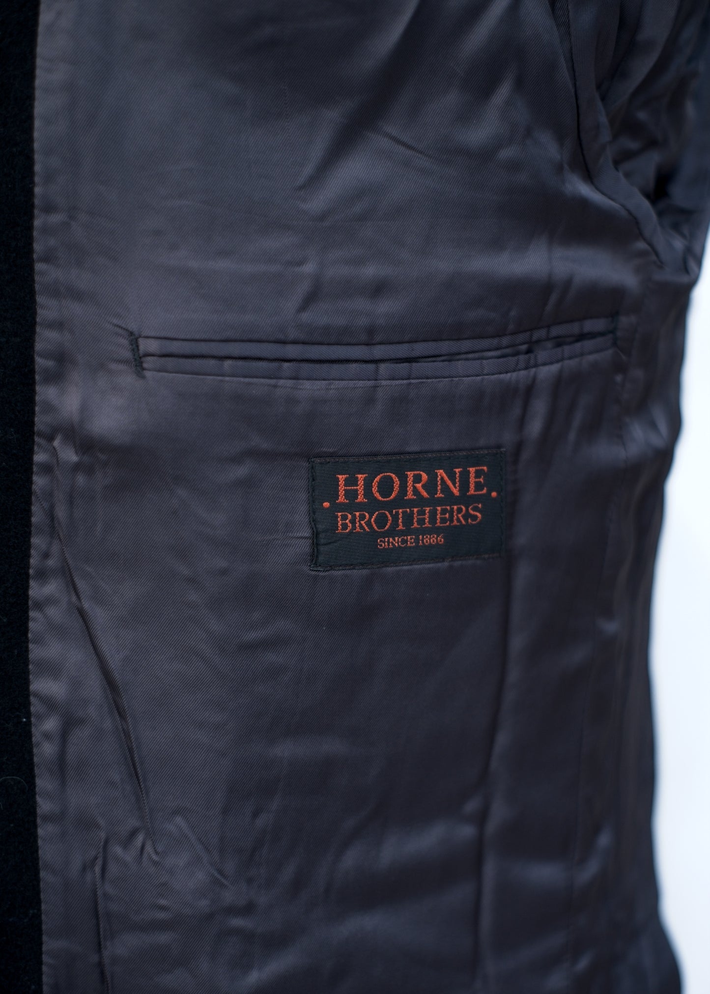 horne brothers cashmere overcoat
