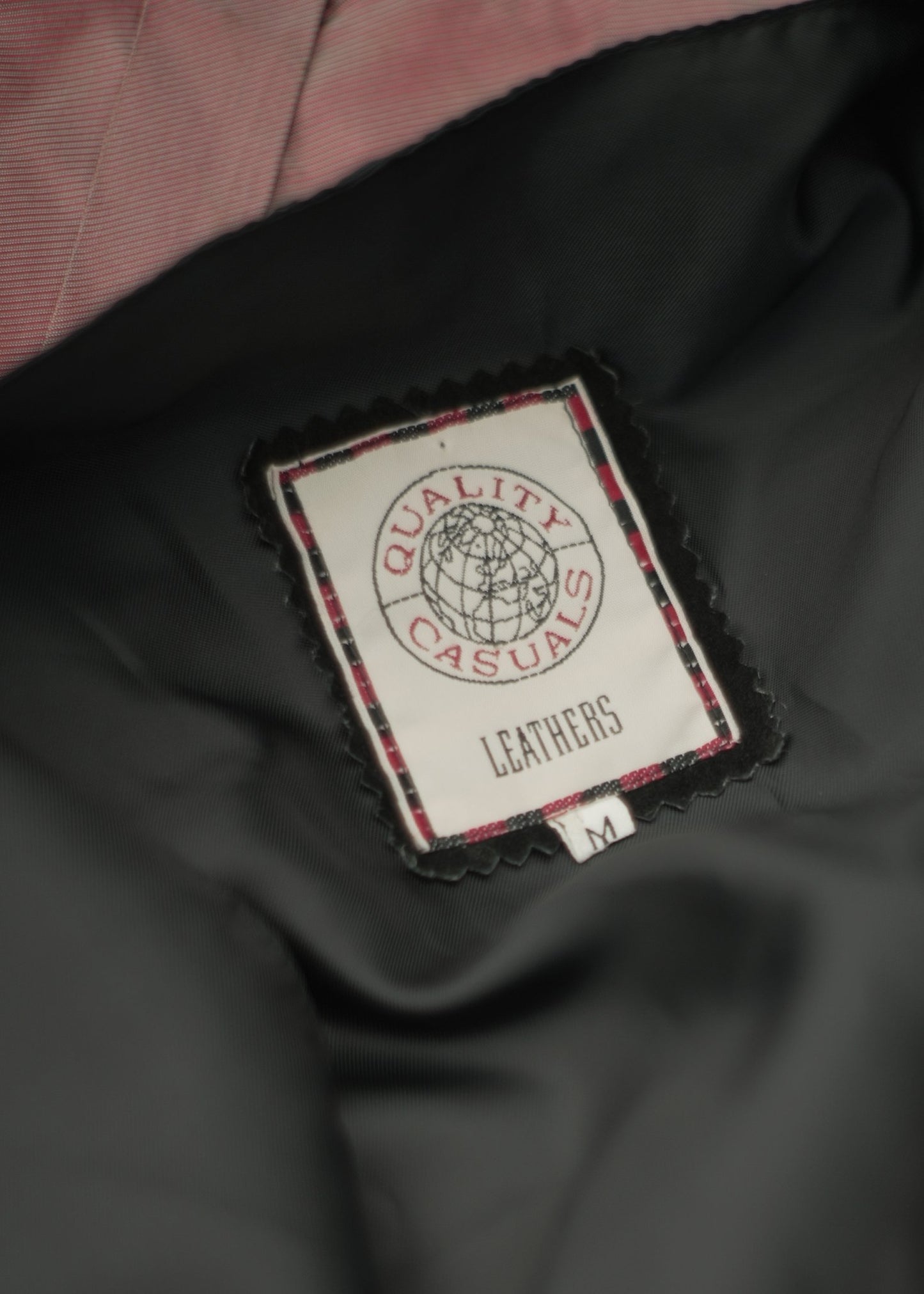Vintage Black Suede Leather Waistcoat • 4 Pockets