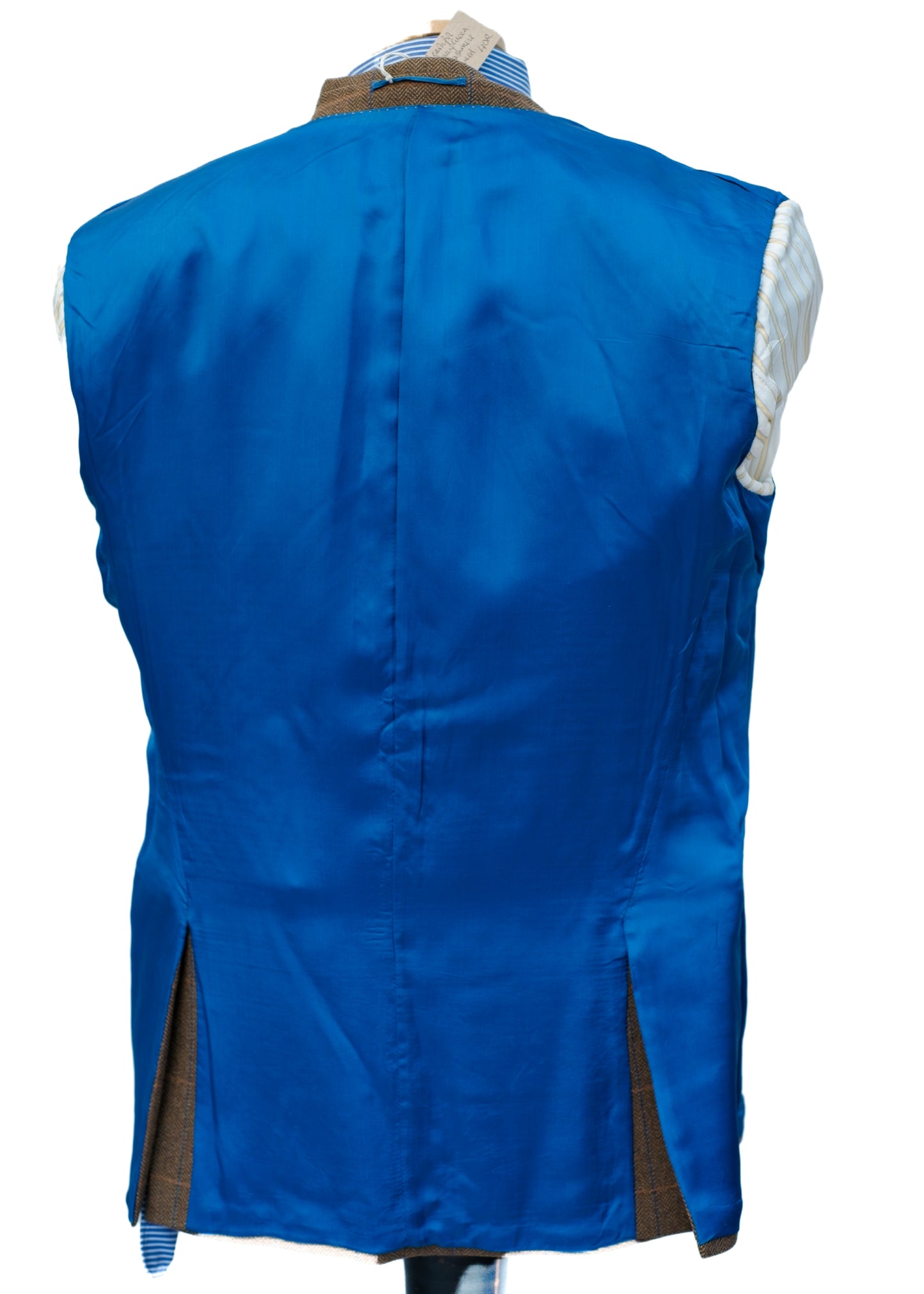 Brown Cashmere Hacking Jacket • Racing Green • 40R
