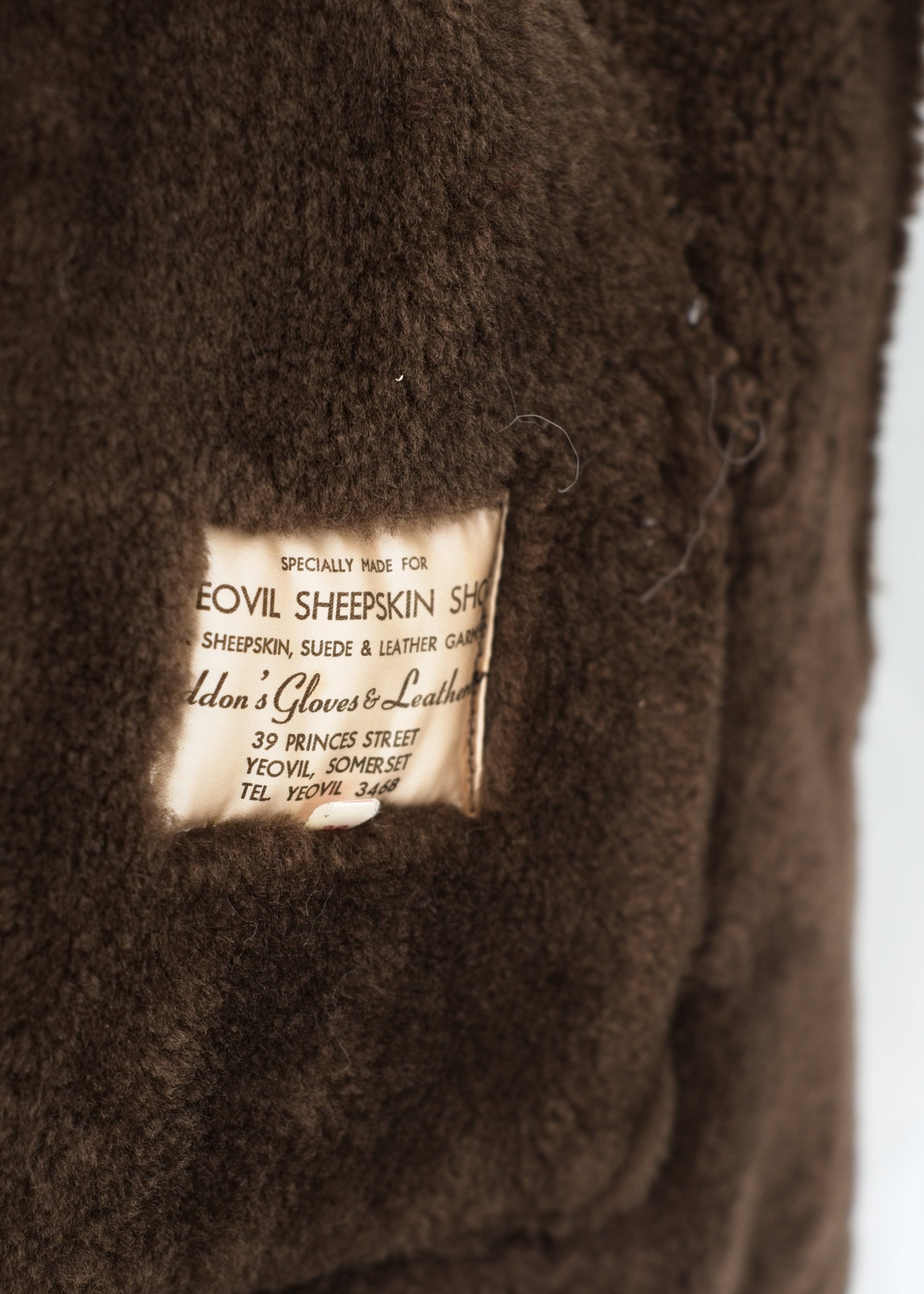 Vintage 60s Brown Suede Sheepskin Coat • Super Soft